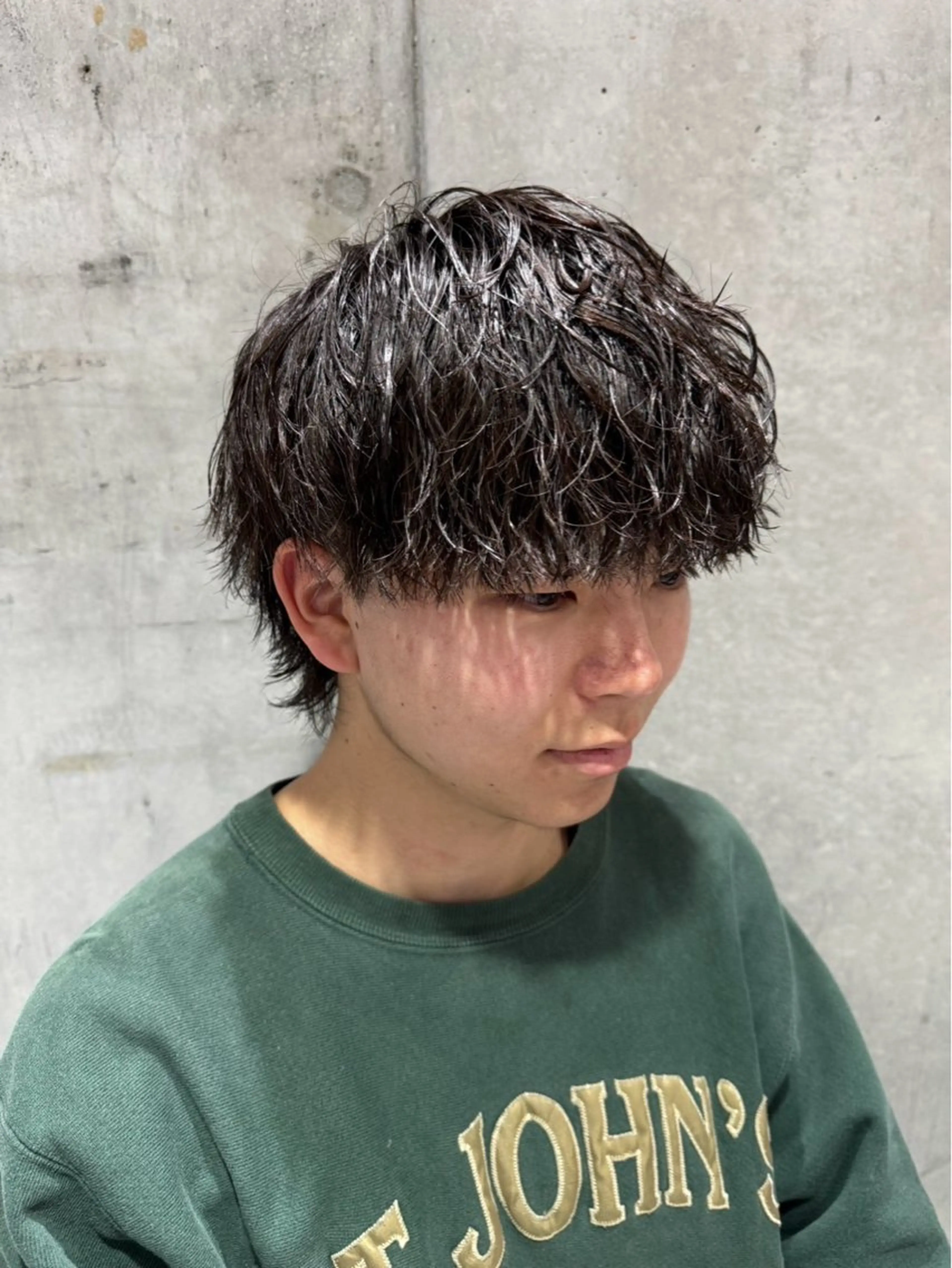 【1名限定】骨格診断メンズカット+ツイストスパイラルパーマ+炭酸シャンプー無料¥12500の写真