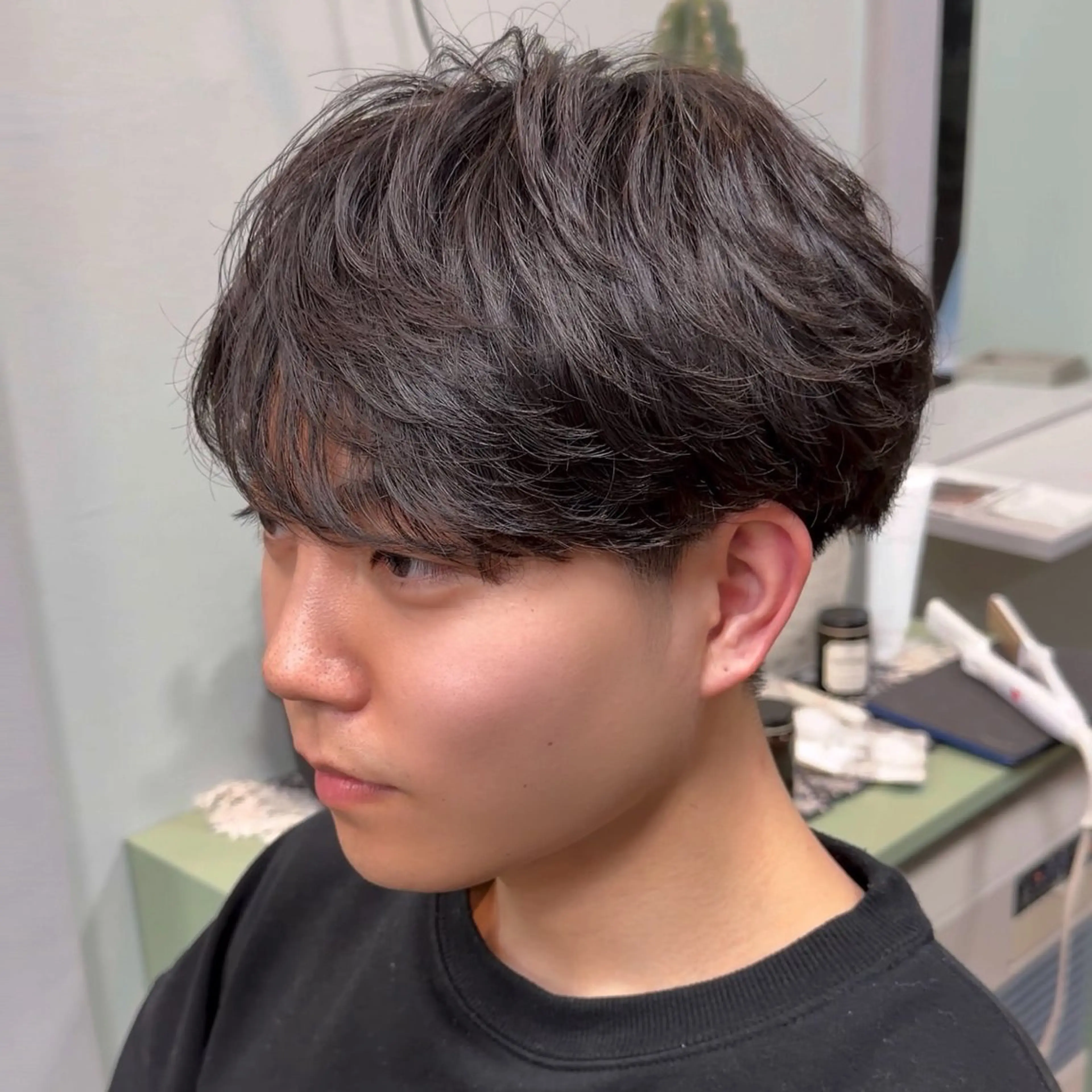 パーマ メンズ メンズパーマ カット パーマ メンズパーマ/メンズ カット/たばたよしきのヘアスタイル