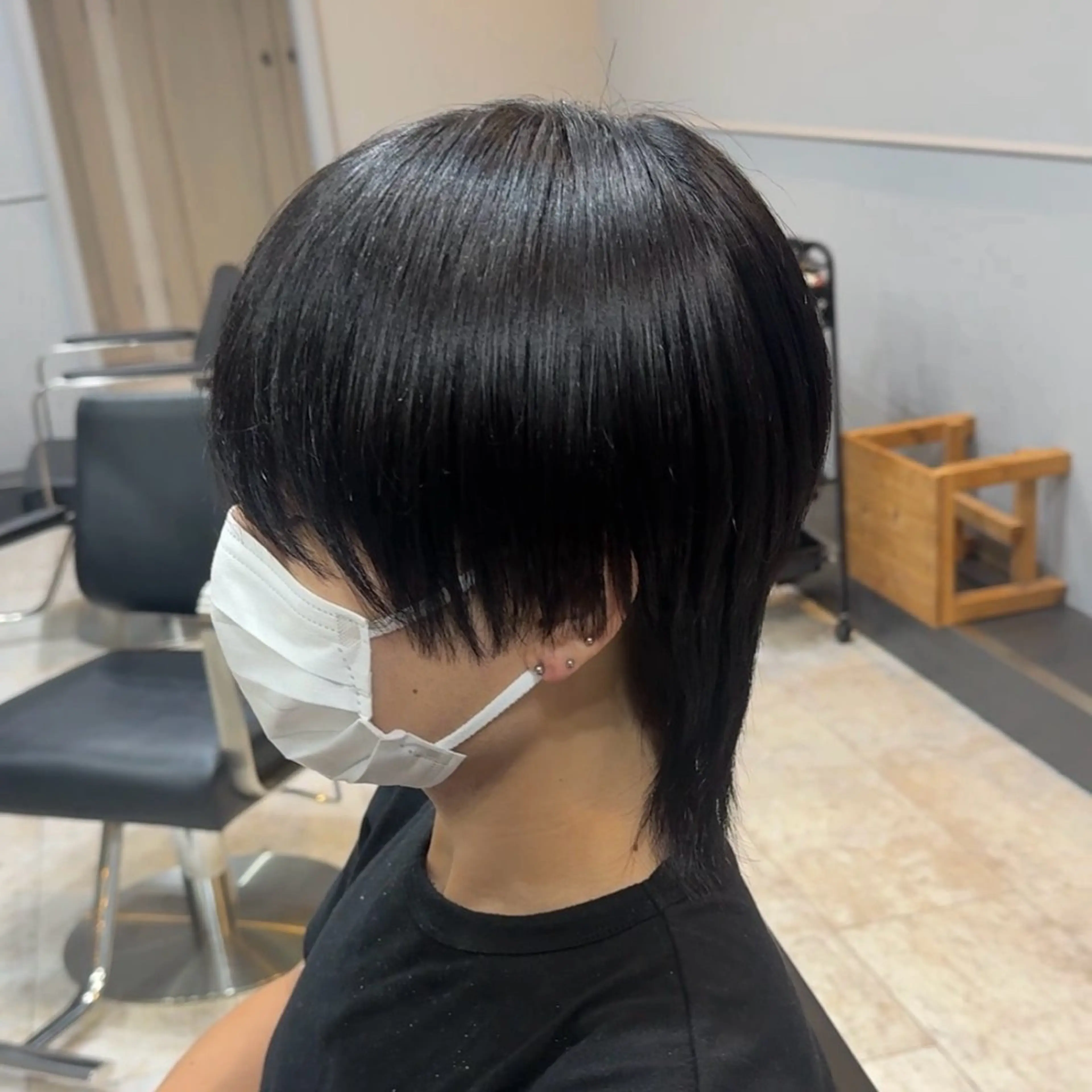 メンズ メンズウルフカット ウルフカット カット 縮毛矯正 ABEY LEVRAI所属・Miyabi.💋 ABEYLEVRAIのヘアスタイル