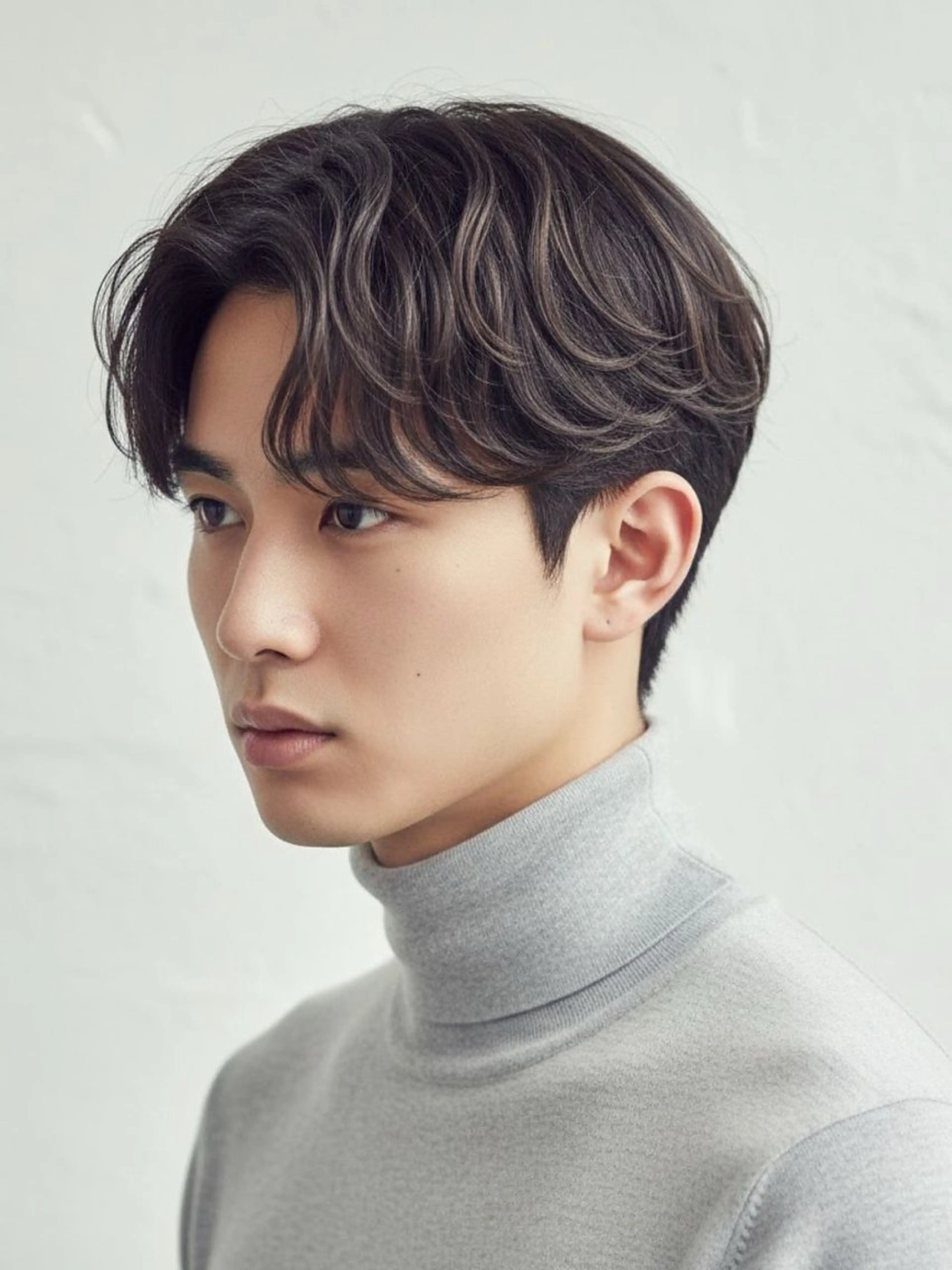 ショート パーマ メンズ カット 🩵つなぎショート✨ パーマスタイル みくのヘアスタイル