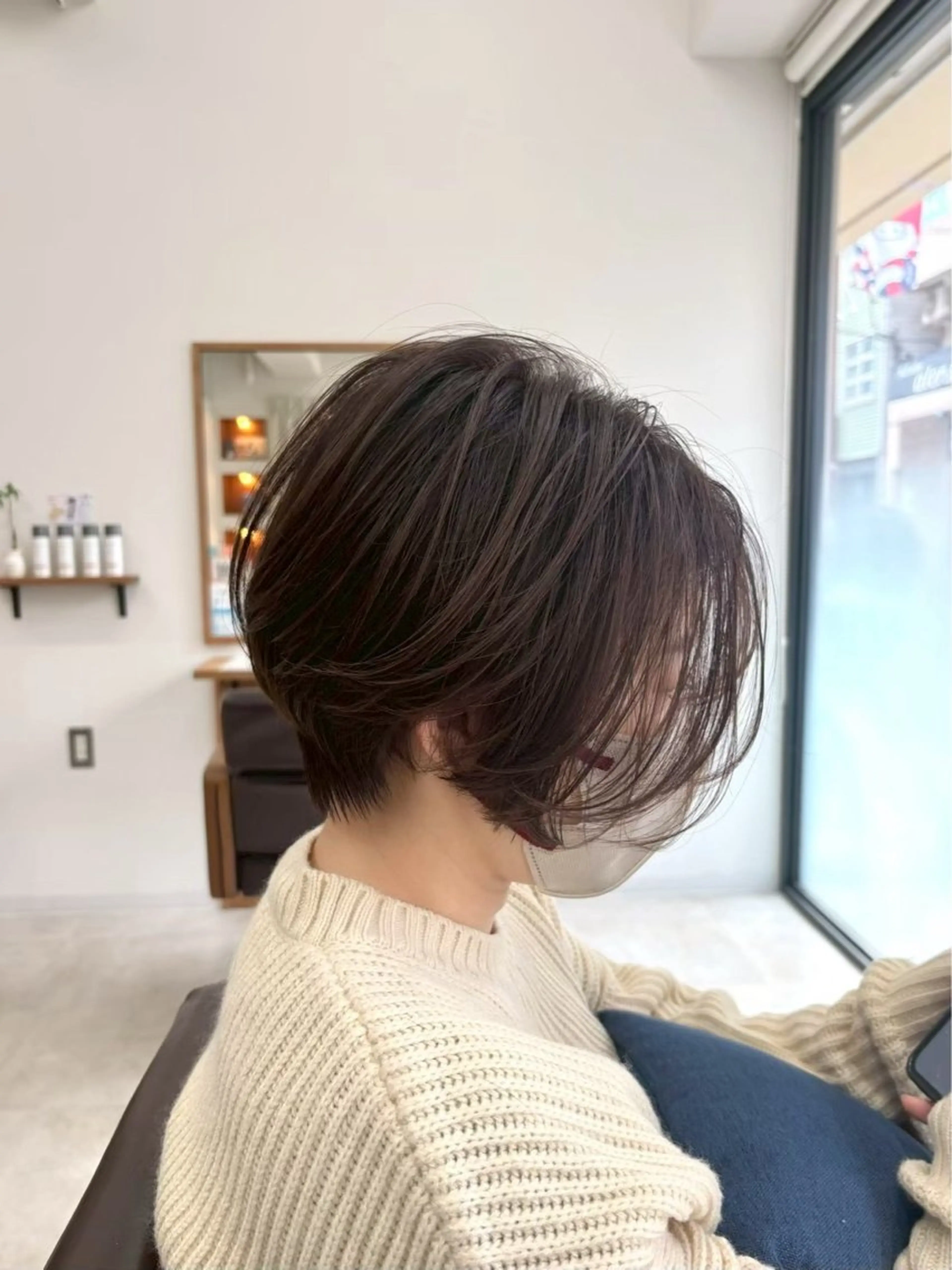 ショート 武蔵新城/洞澤 ほのかのヘアスタイル