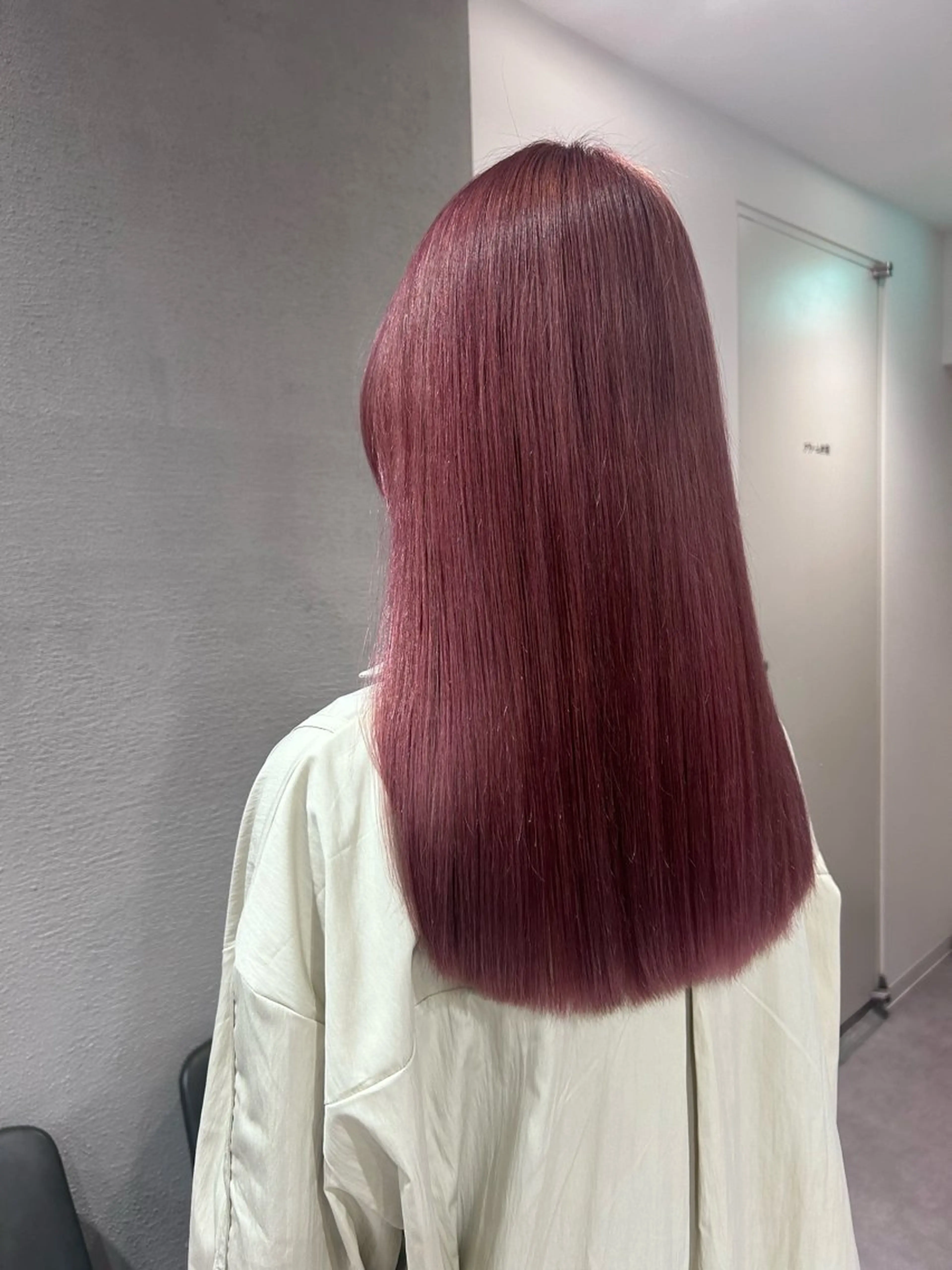 ミディアム カラー パープルカラー 🌈ウルトワ水素 髪質改善naru🌈のヘアスタイル