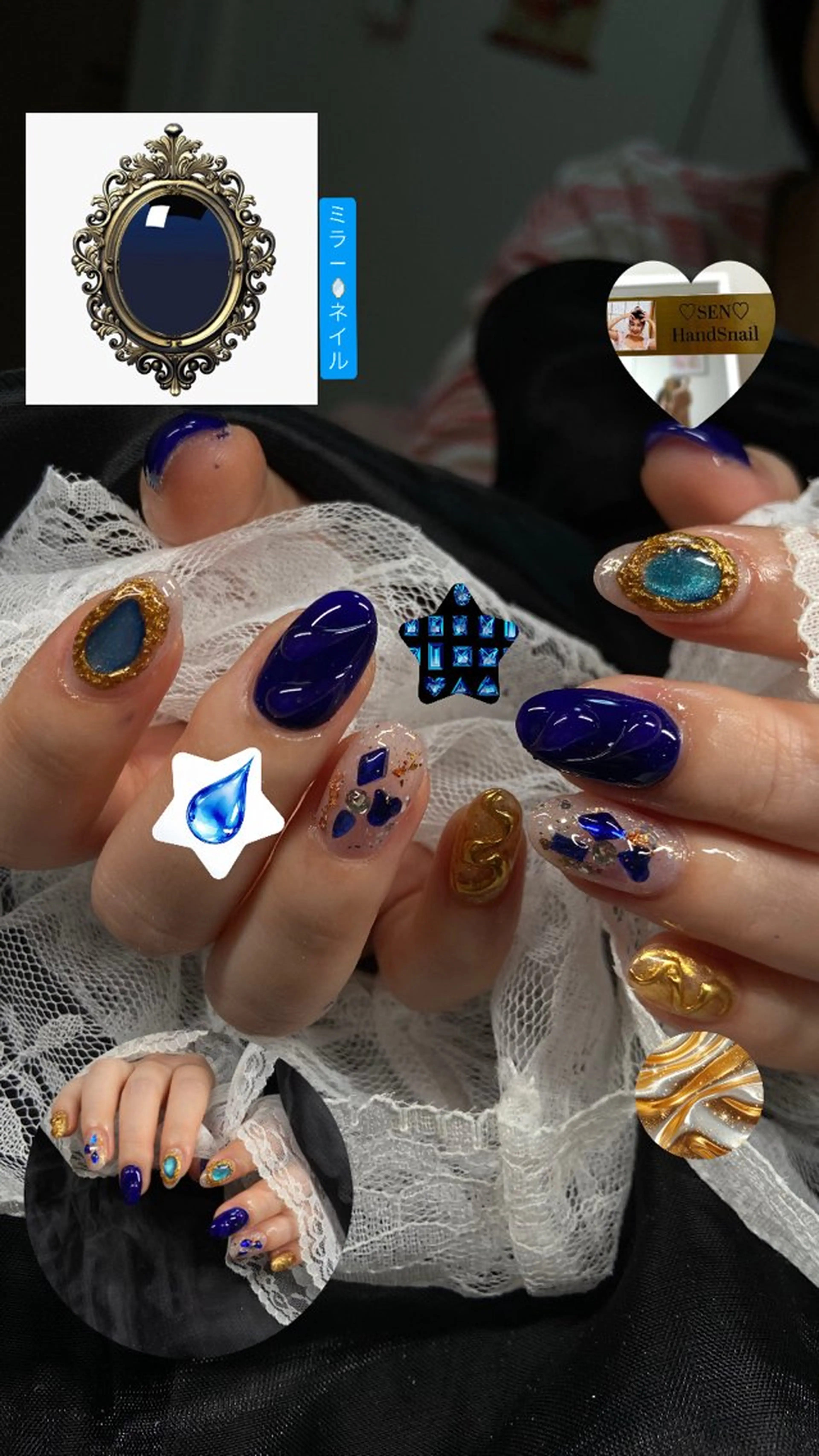 ネイル HandSnail 座間自宅ネイルサロンのネイルデザイン