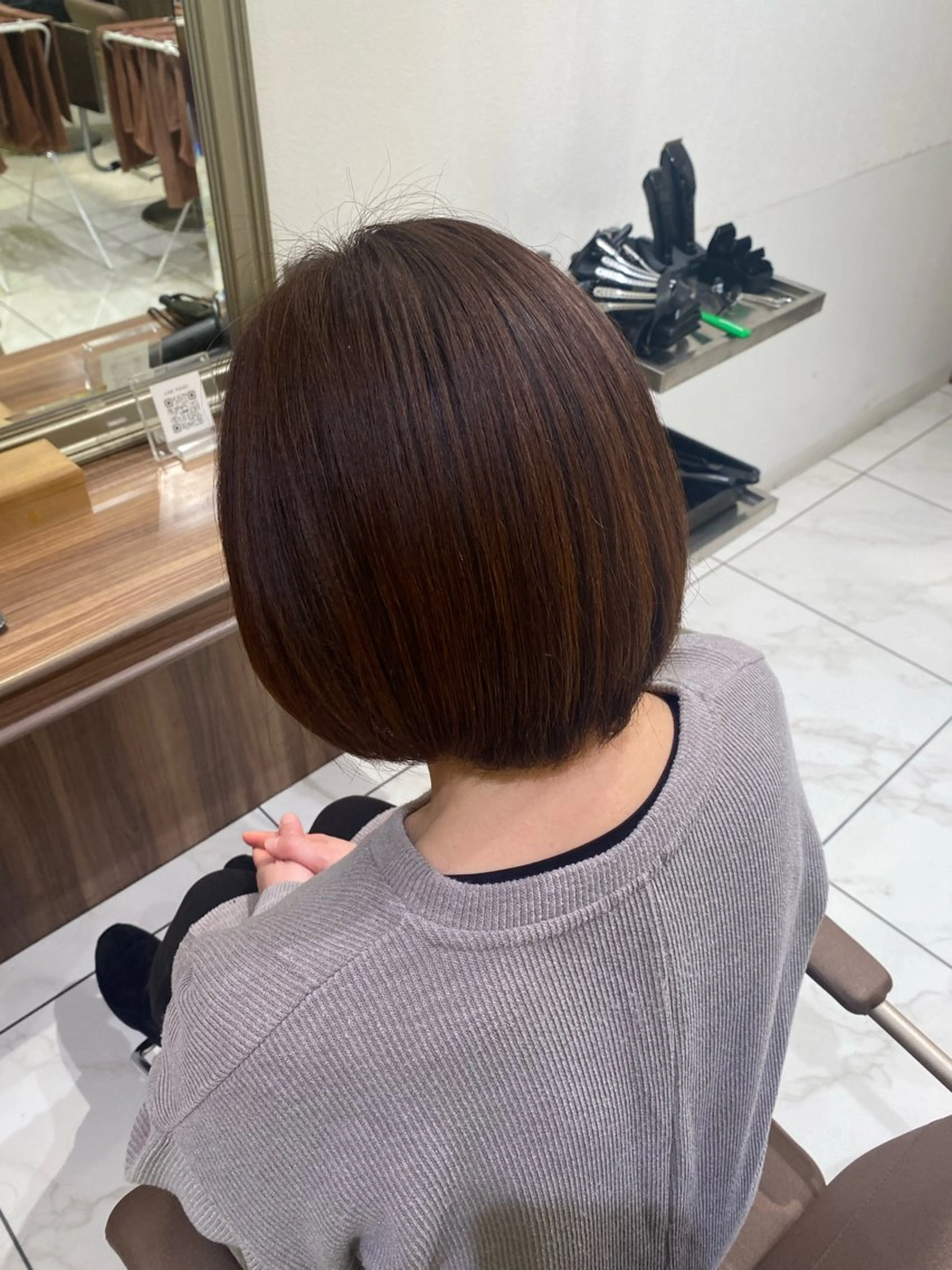 💚白髪染め➕モイストトリートメント💚の写真