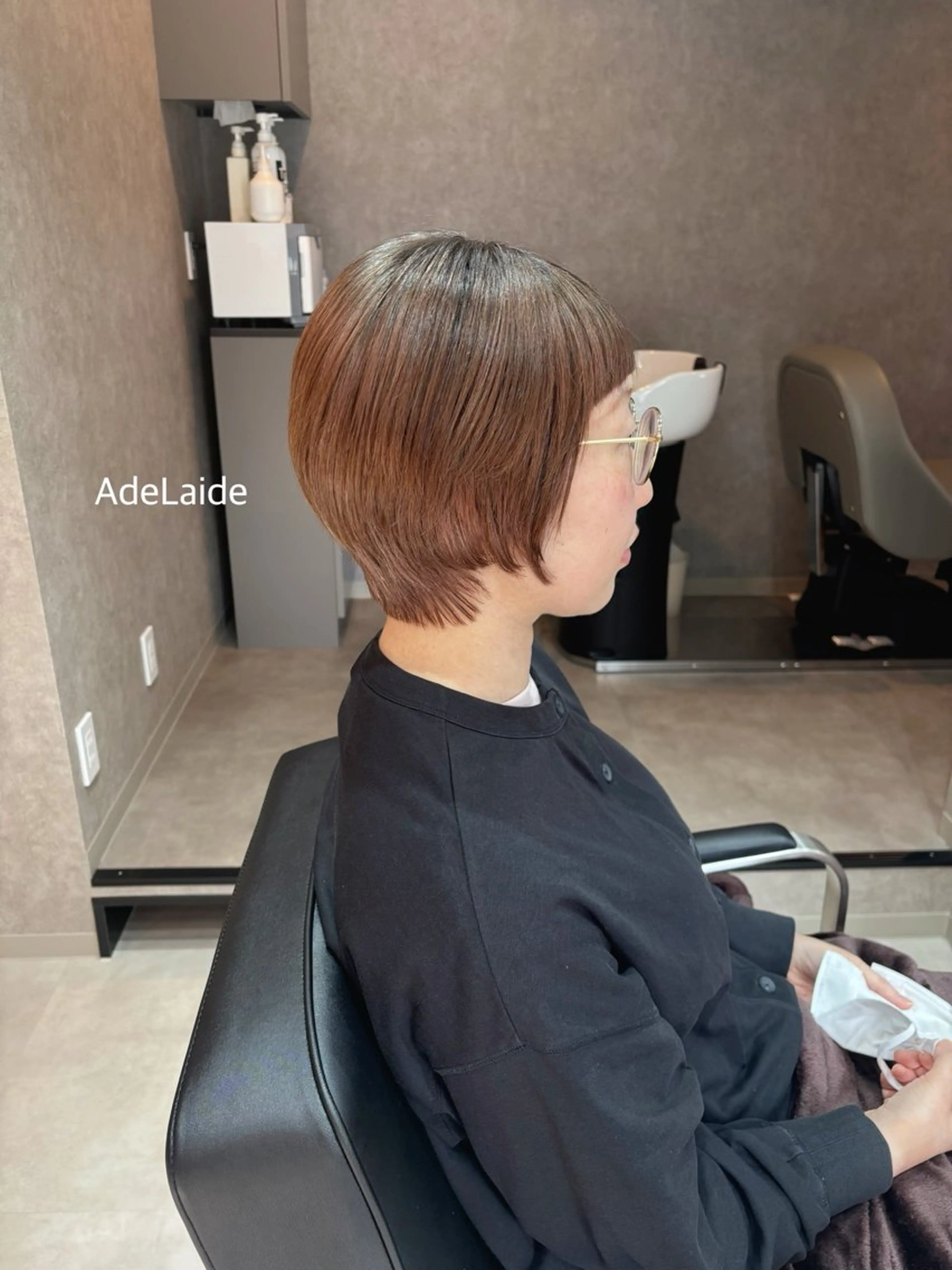ショート カラー オン眉 ショートヘア カット ヘアカラー Mina Akiyamaのヘアスタイル