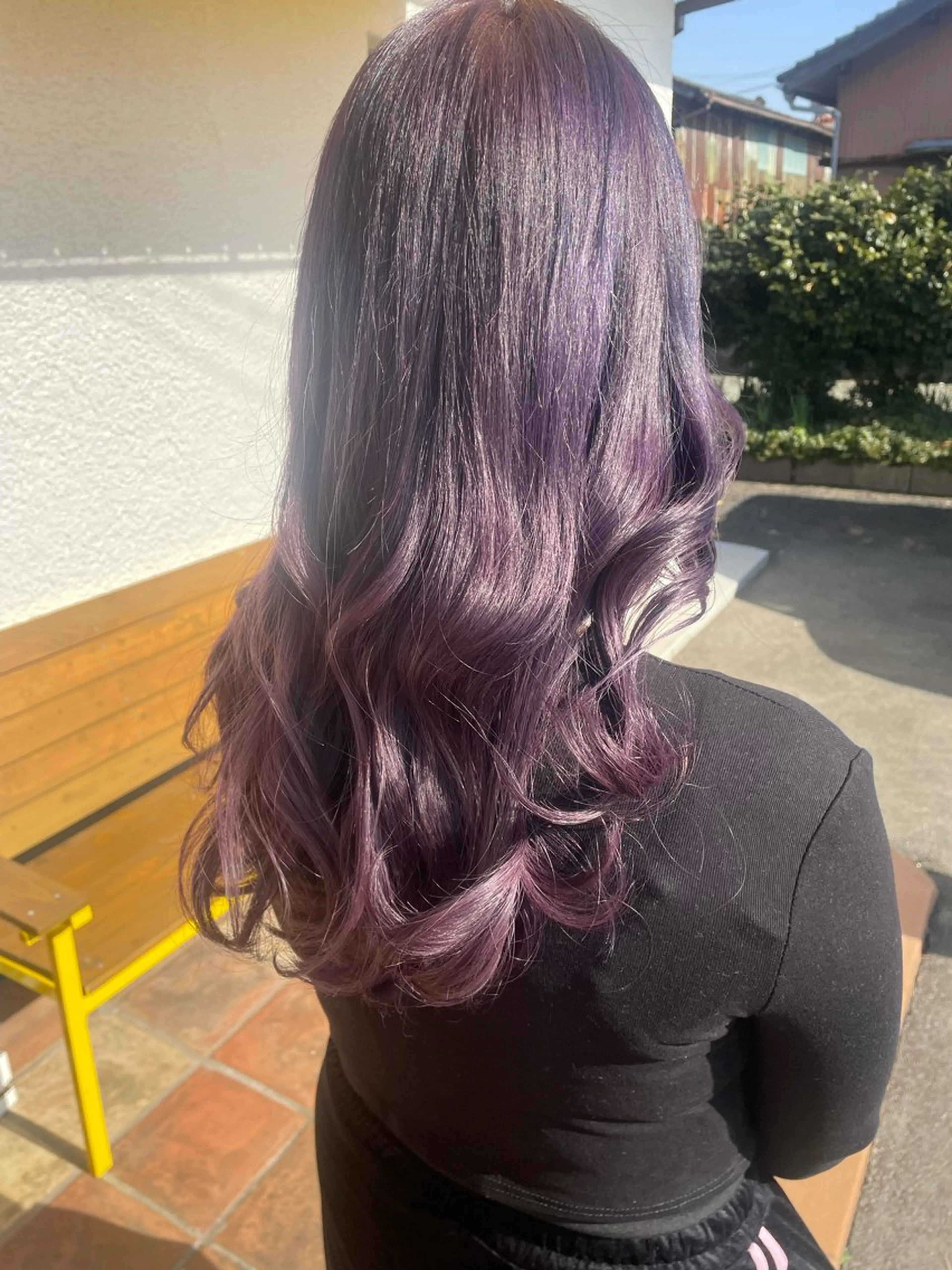 カラー 菊池 栄里奈のヘアスタイル