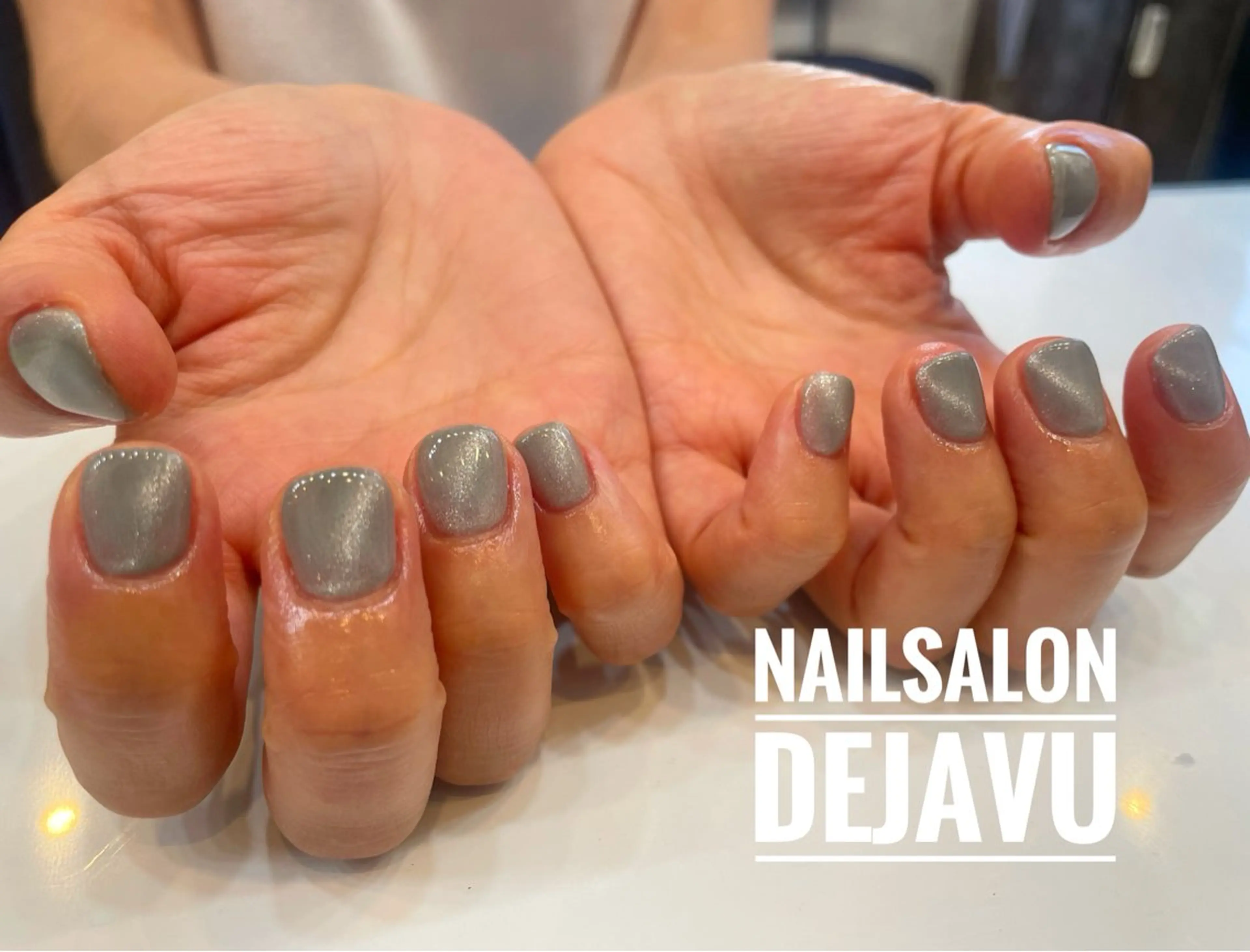 ネイル マグネットネイル ハンドネイル Nailsalon Dejavuのネイルデザイン