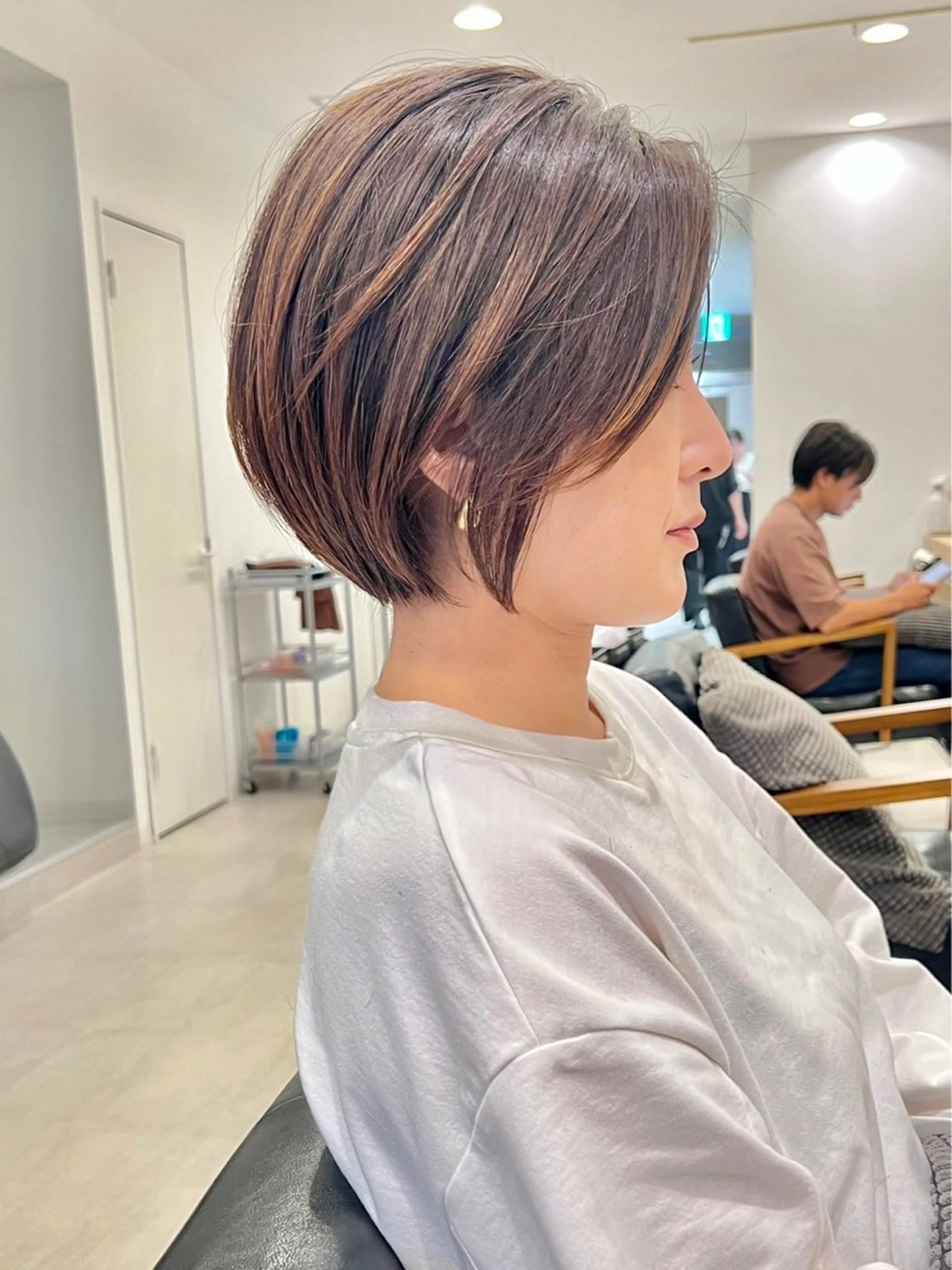 ショート 福井 茉菜美のヘアスタイル