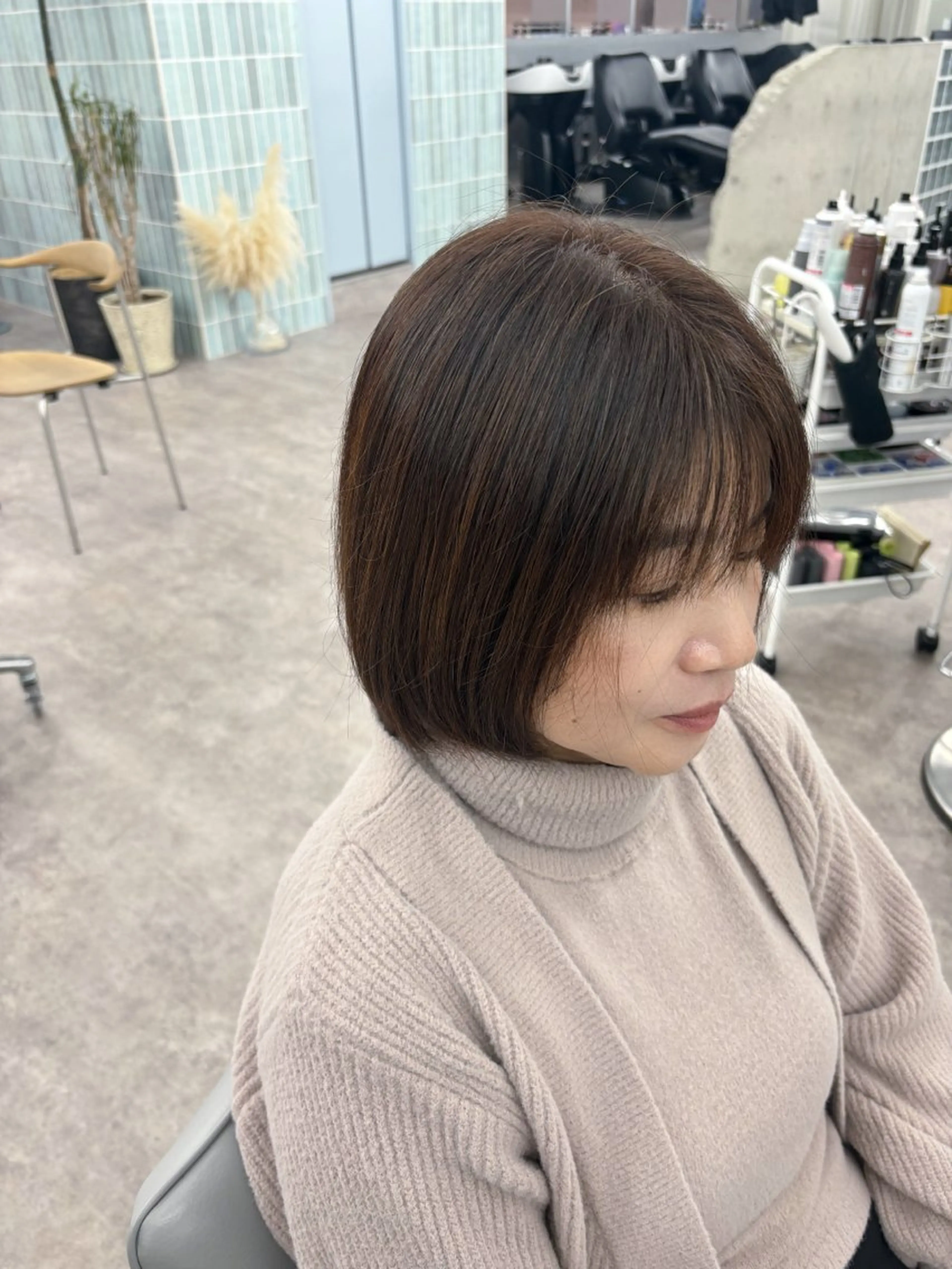 ミディアム 加藤 寿輝斗のヘアスタイル