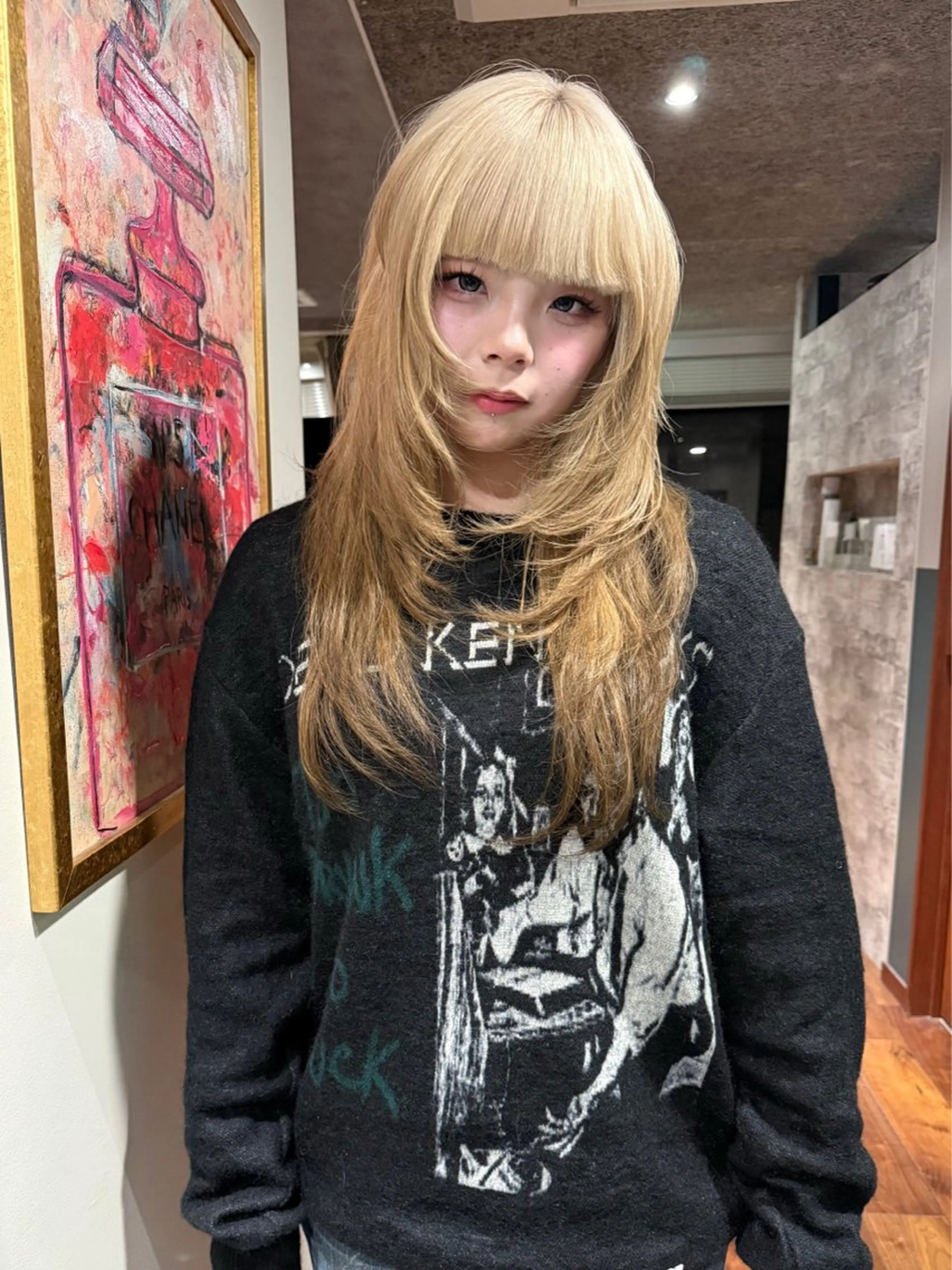 ロング カラー カット トリートメント mai / linoah˚✧のヘアスタイル