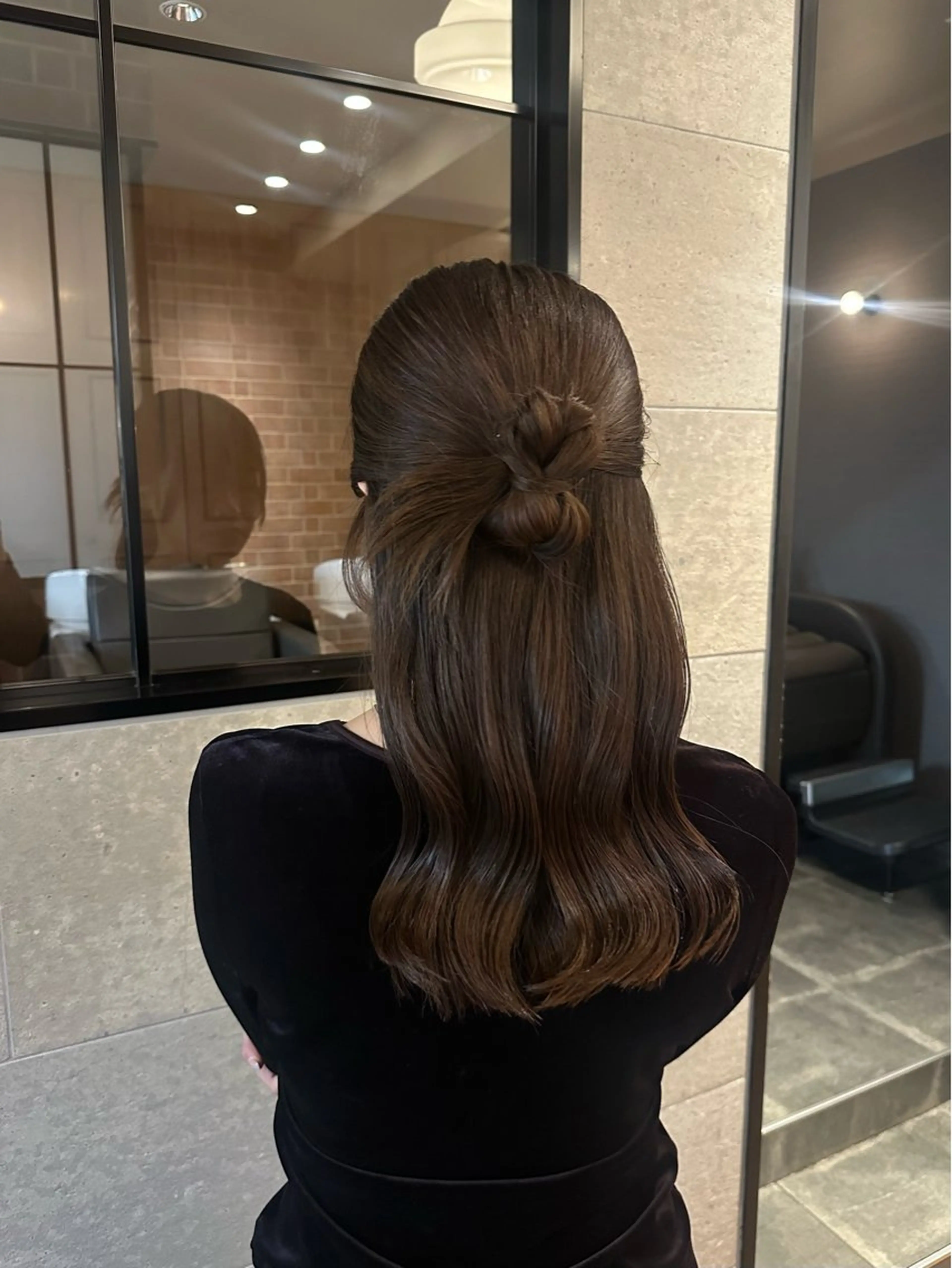 ロング ヘアアレンジ ヘアセット メンズ&ヘアアレンジ 🌼みねのヘアスタイル