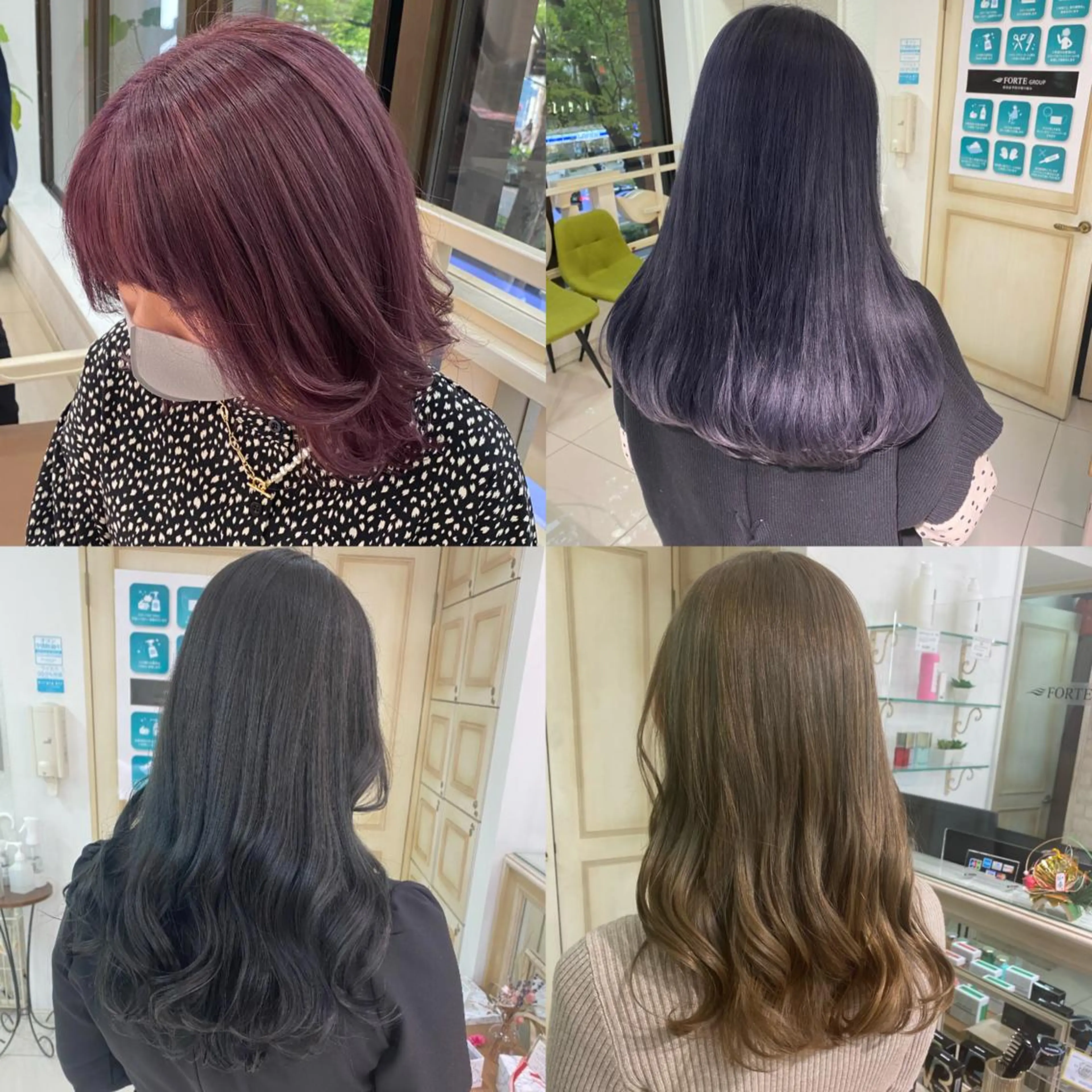 カラー 透明感カラー 古山 結季🌙🖤のヘアスタイル