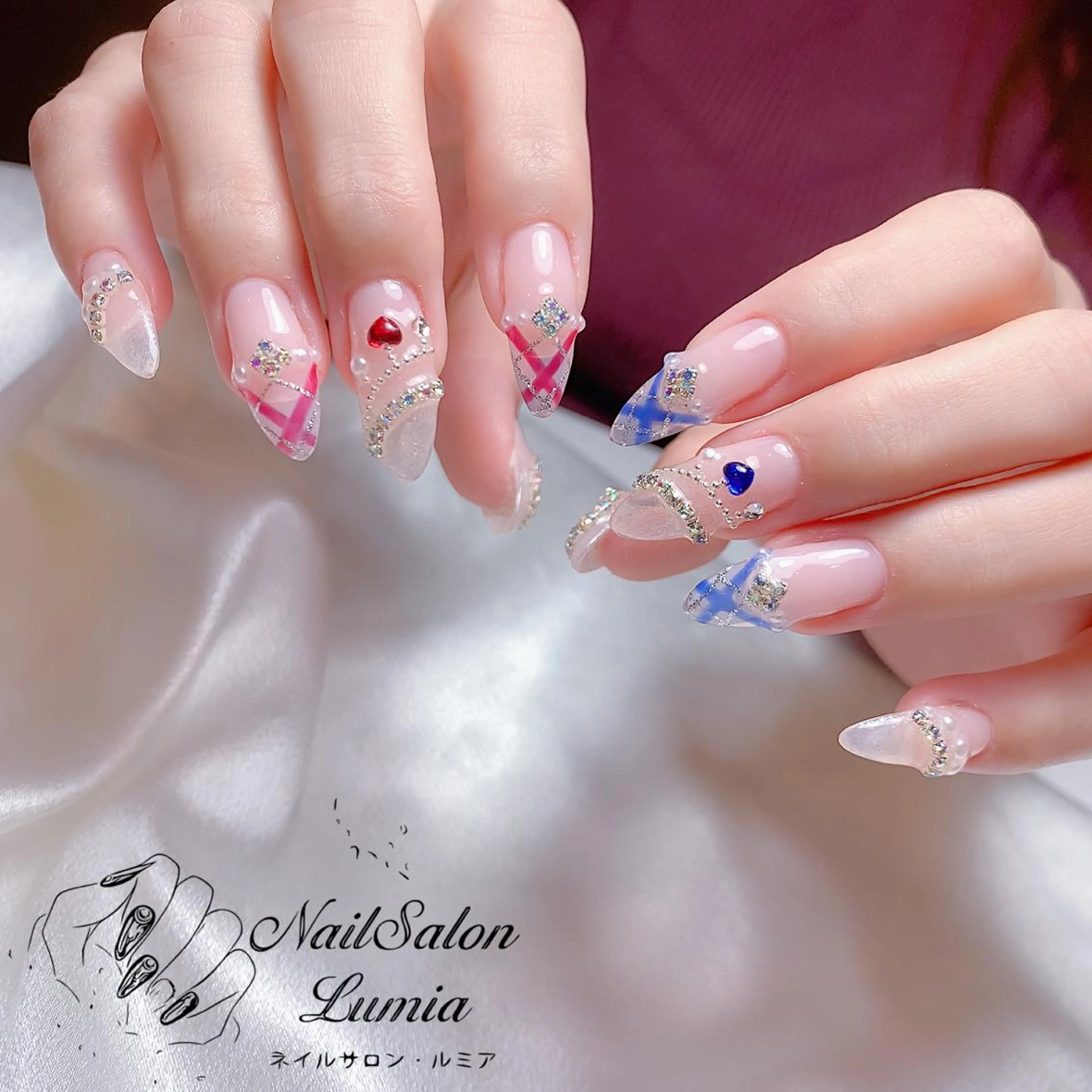 ネイル ハンドネイル ネイルサロン ルミア Lumia 店長のネイルデザイン
