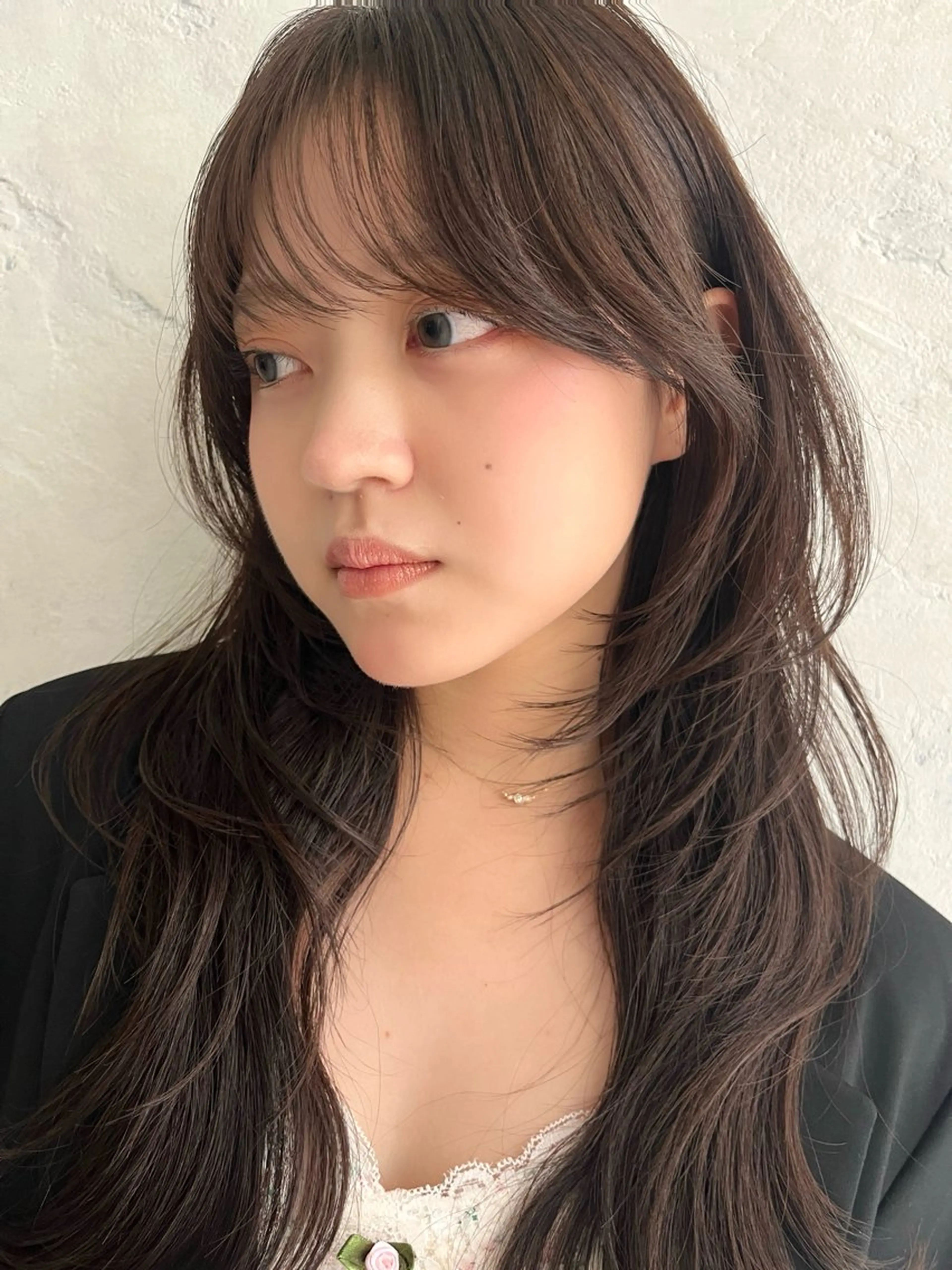 ロング カラー 透明感カラー🫧 幕内梨乃亜のヘアスタイル