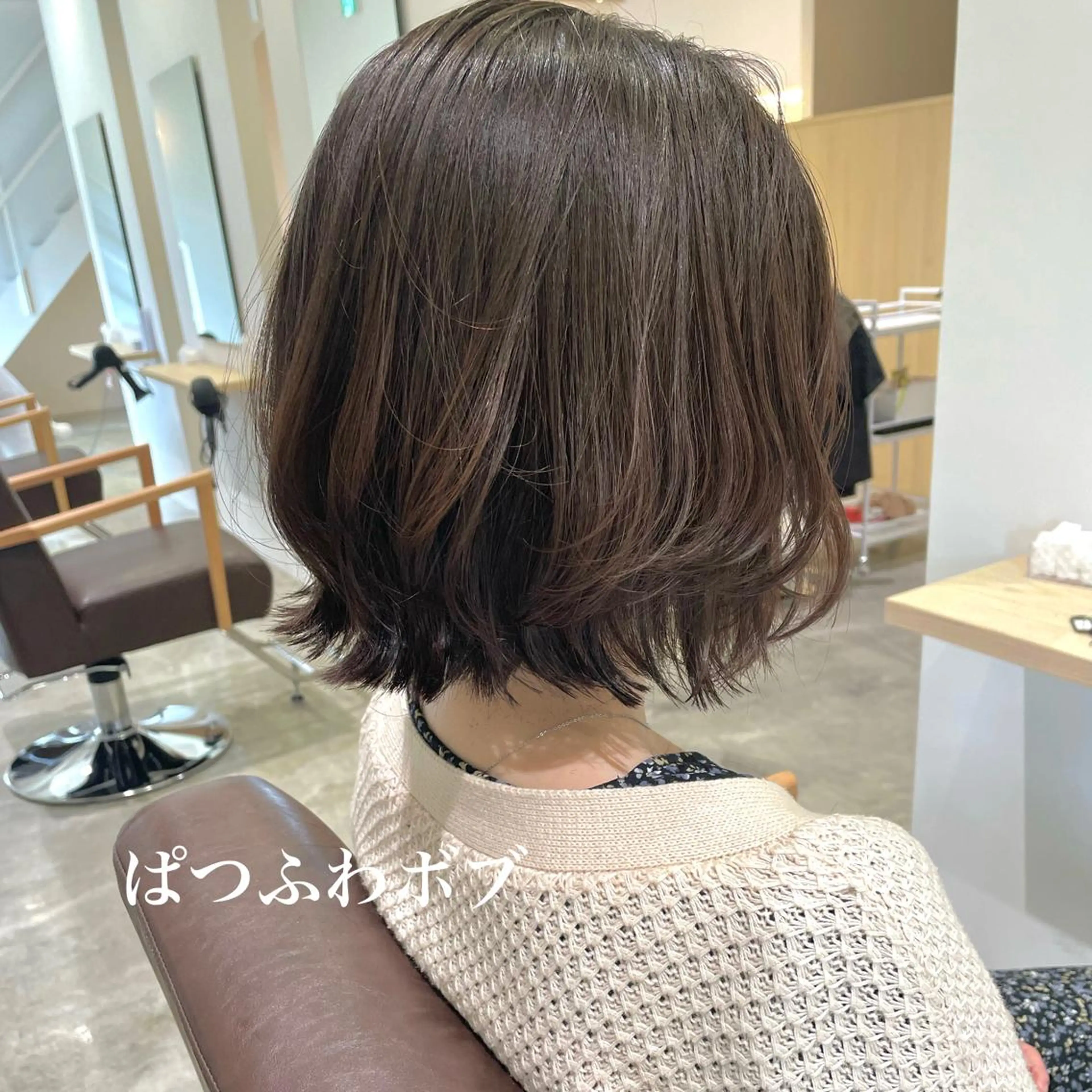 ショート カラー ボブ カット ヘアカラー トリートメント 北九州美容室 🕊️わかな✂︎のヘアスタイル