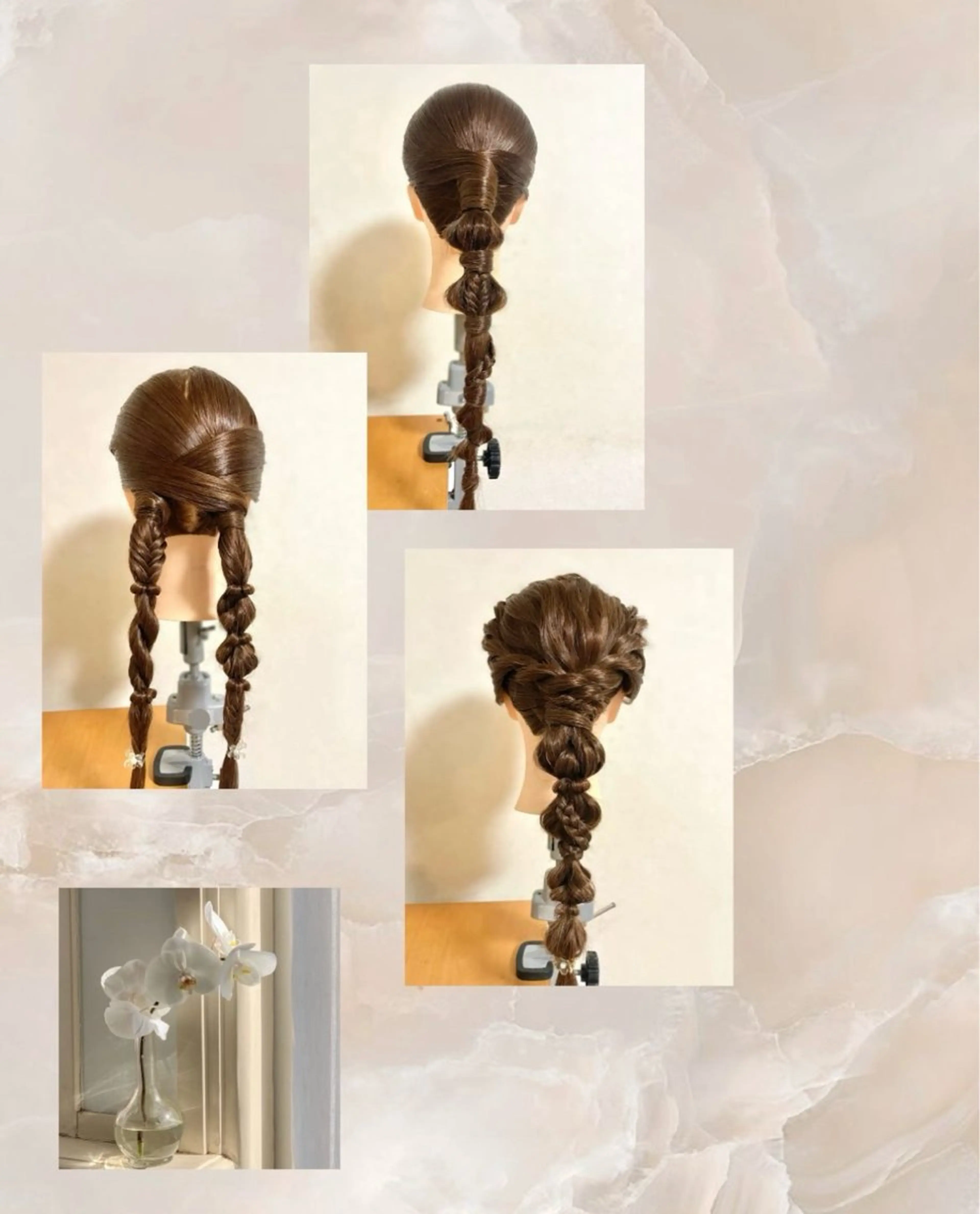 ヘアアレンジ 結婚式・ブライダル デート ヘアセット 髪質改善/暖色カラー 美花🐰🎀のヘアスタイル