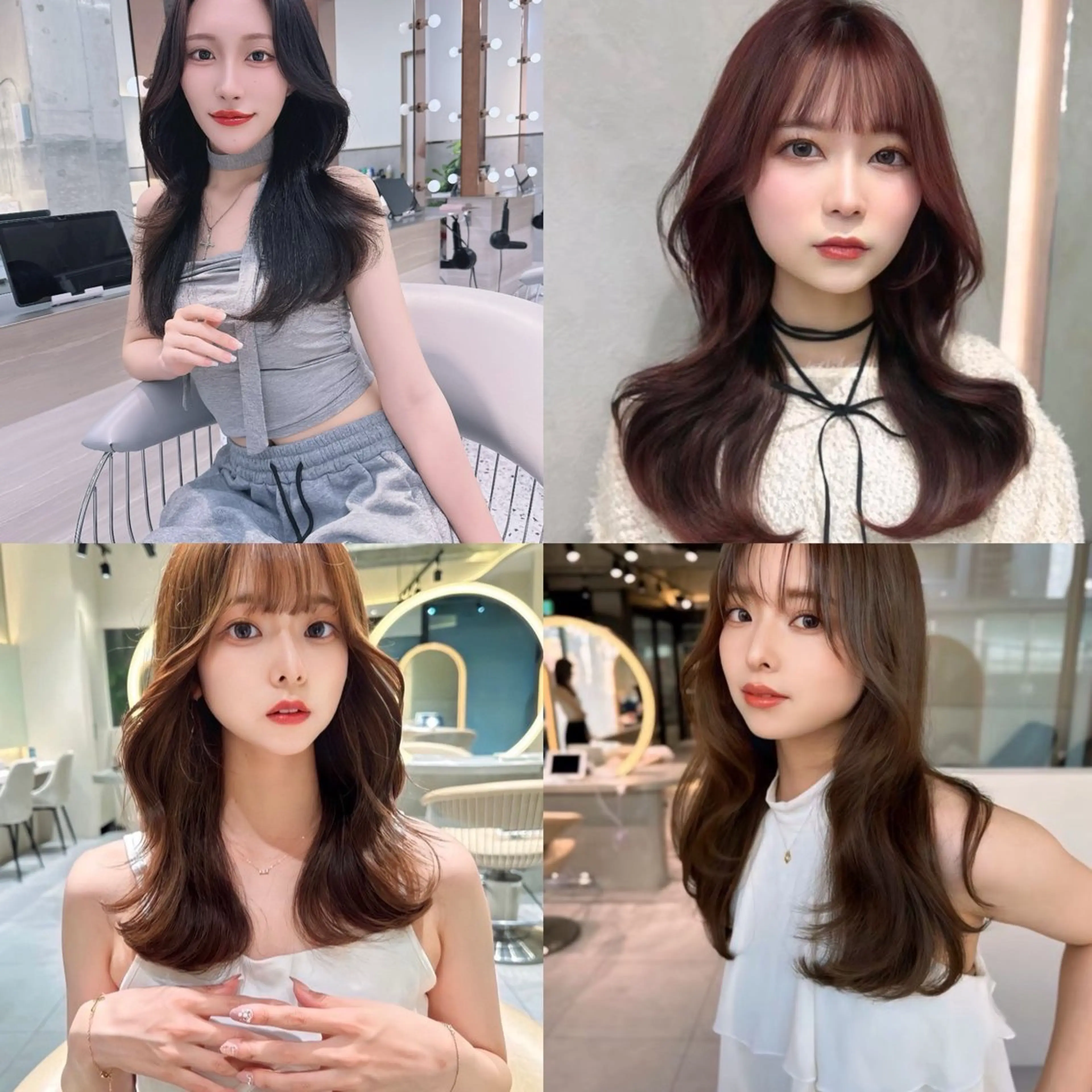 セミロング カラー 透明感カラー 髪質改善 韓国風ヘア レイヤーカット 小顔カット カット ヘアカラー トリートメント ✨レイヤー/韓国 /✨ヘア山下　遥のヘアスタイル