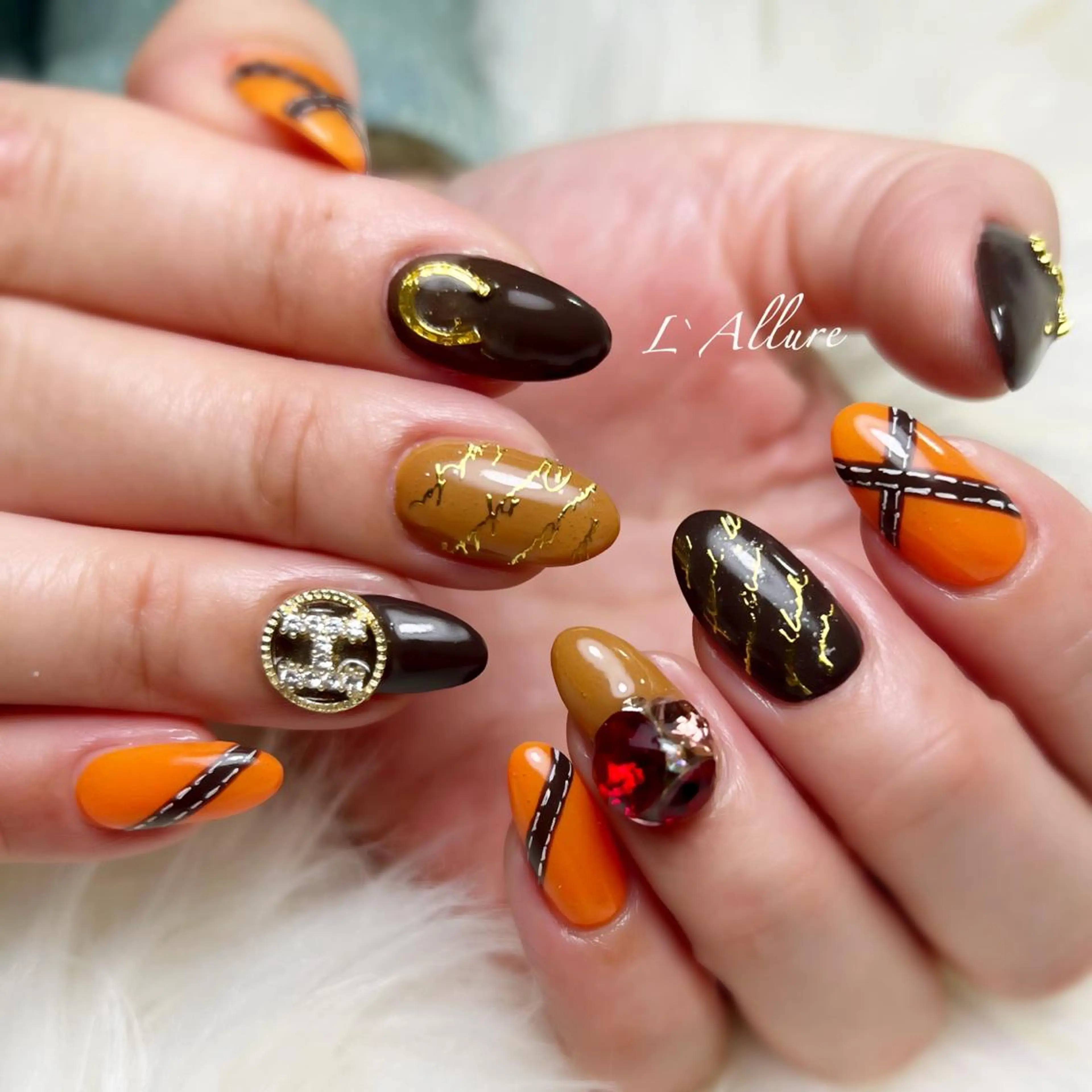 ネイル ハンドネイル Nail Salon L’Allureのネイルデザイン