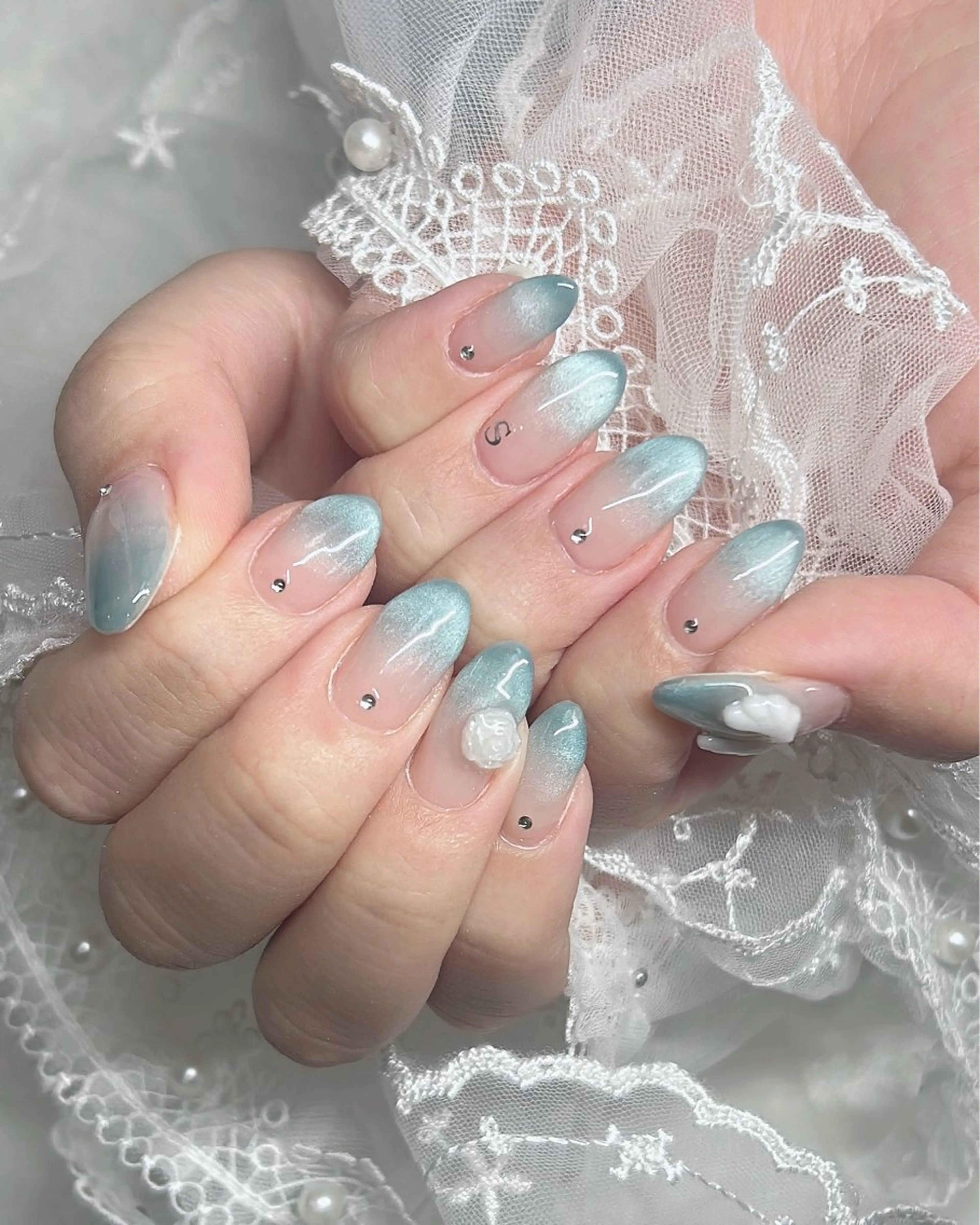 ネイル ハンドネイル Best Nail Yu🎀🫧のネイルデザイン