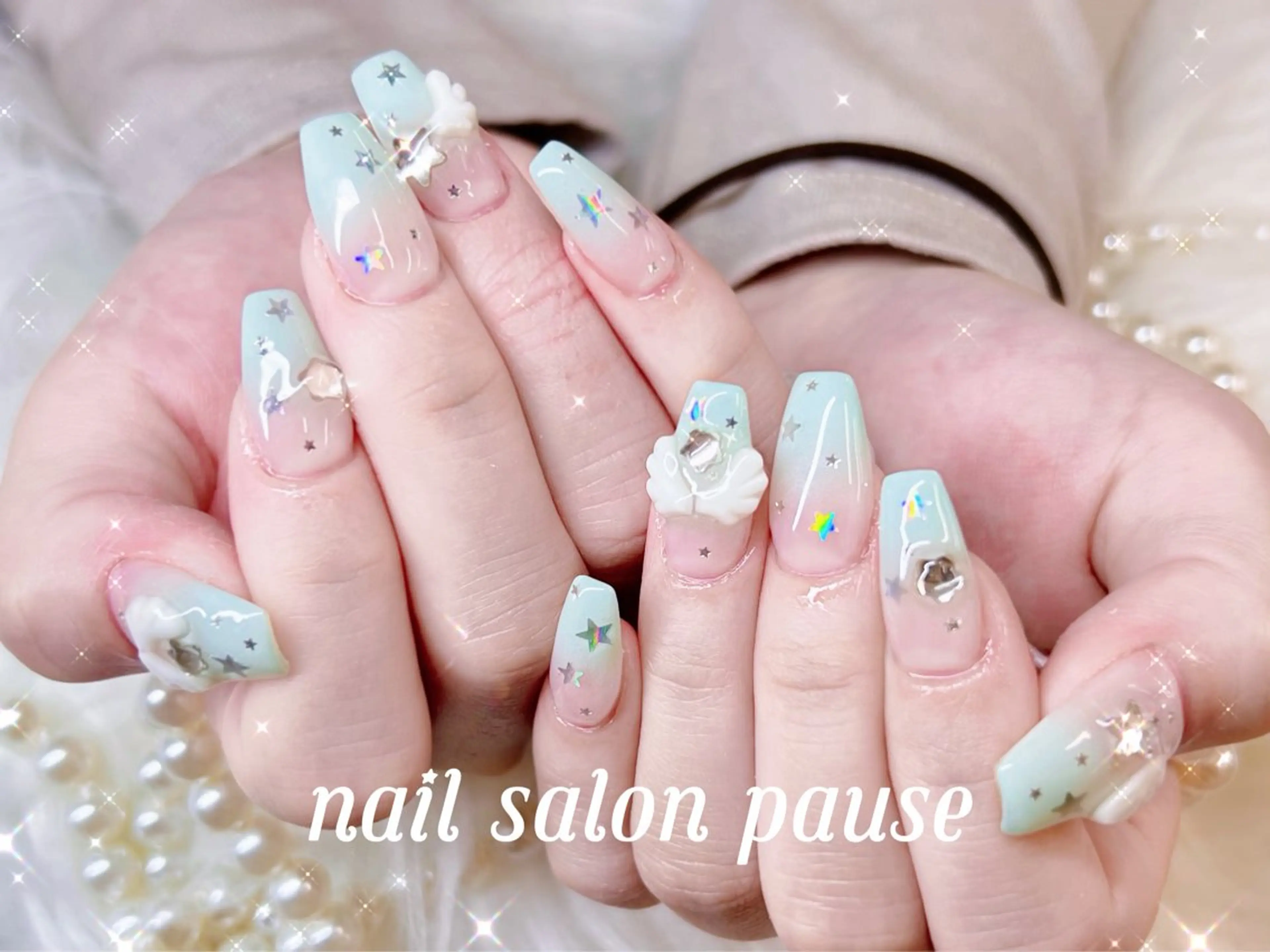 ネイル ハンドネイル ハンドケア nail salon pause✨のネイルデザイン