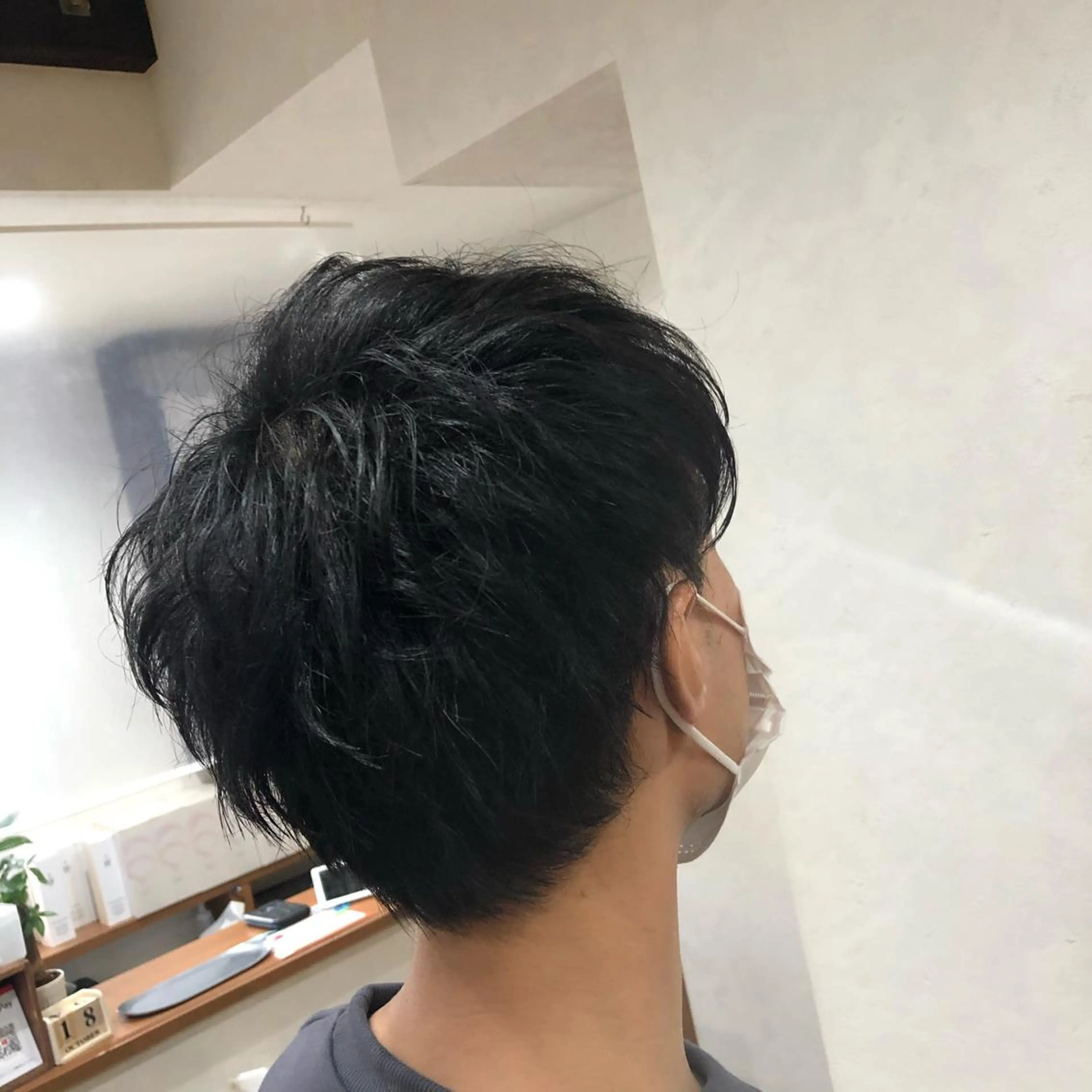 メンズ 刈り上げ ツイストスパイラル 成林康平のヘアスタイル