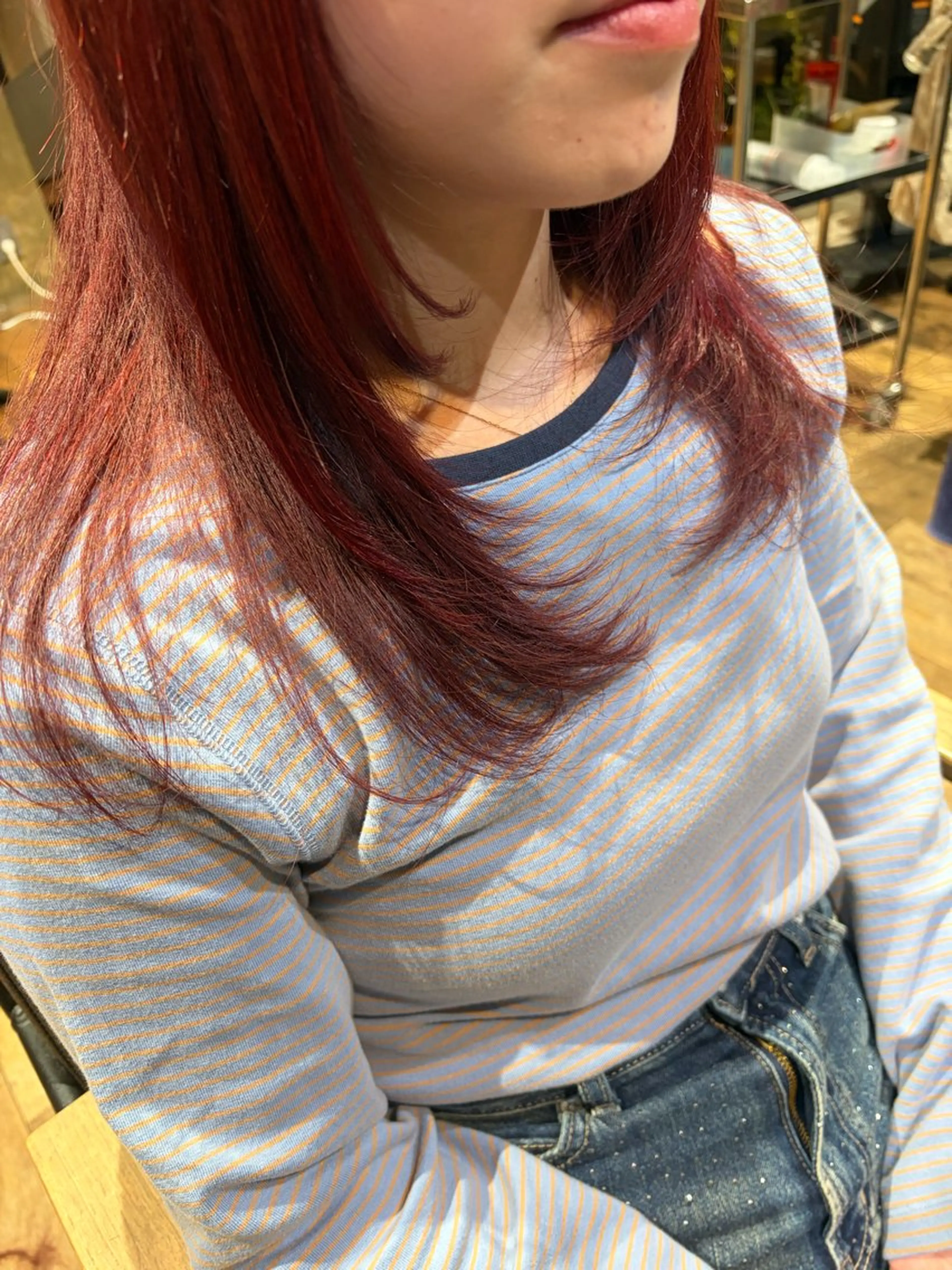 ミディアム レイヤーカット arbos/鳳美容室 mahoのヘアスタイル