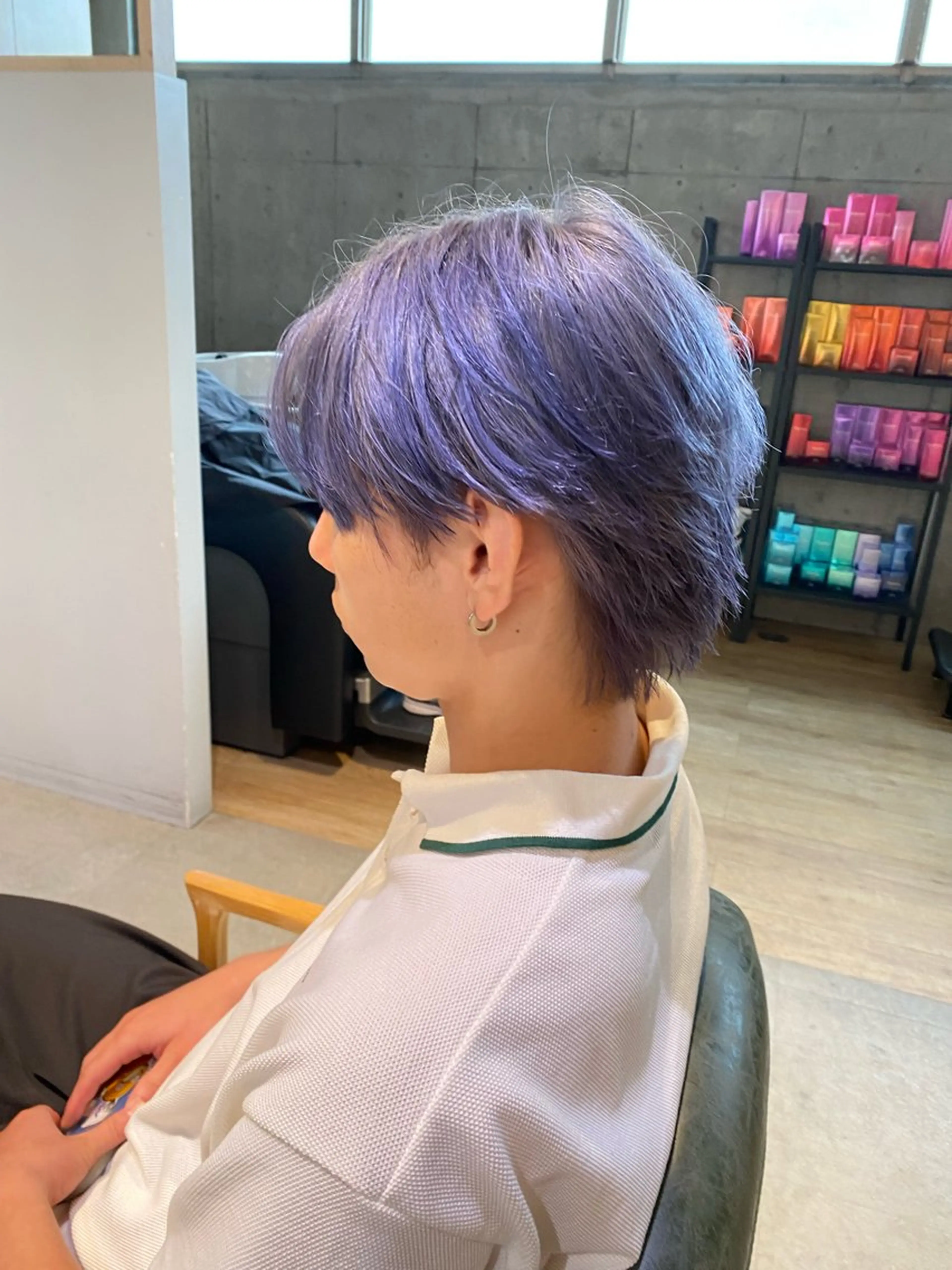 ショート カラー ヘアカラー ミユウ👗🎀 /カラーリスト/ボブのヘアスタイル