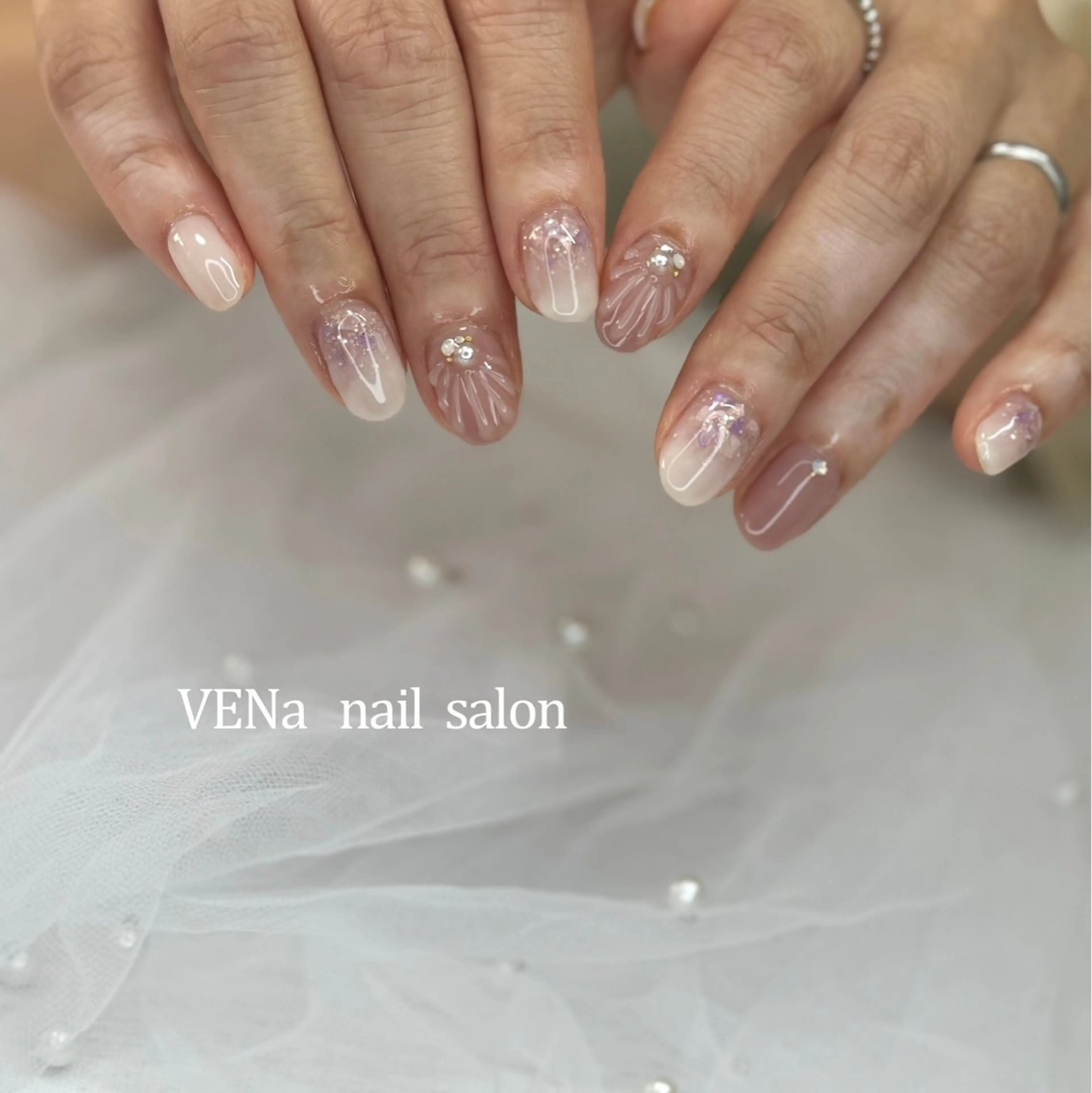 ネイル フットネイル ワンカラーネイル VENa eye＆ nail salonのマツエク・マツパデザイン