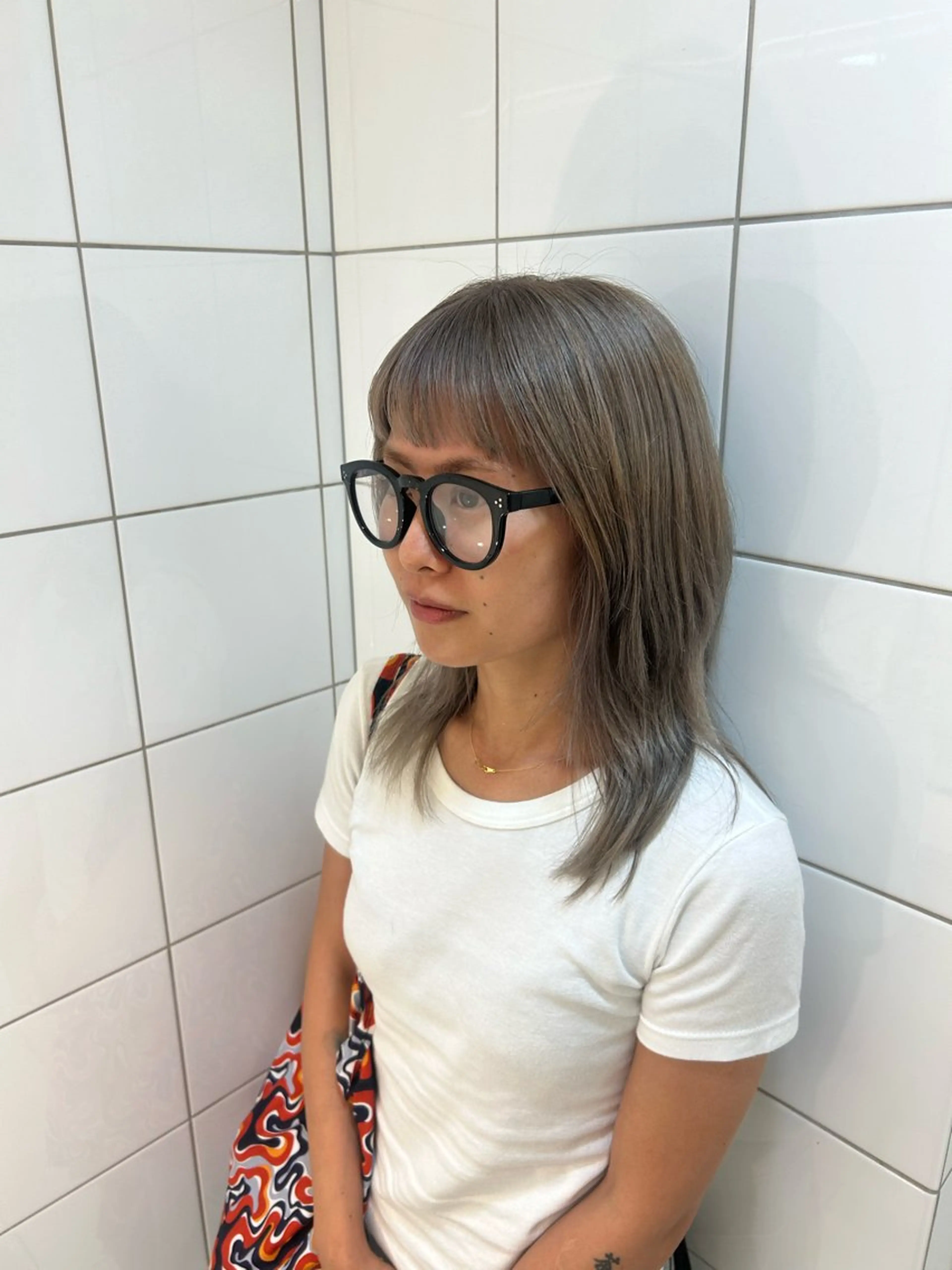 ミディアム カラー 外国人風ヘア/ 髪質改善/ayacaのヘアスタイル