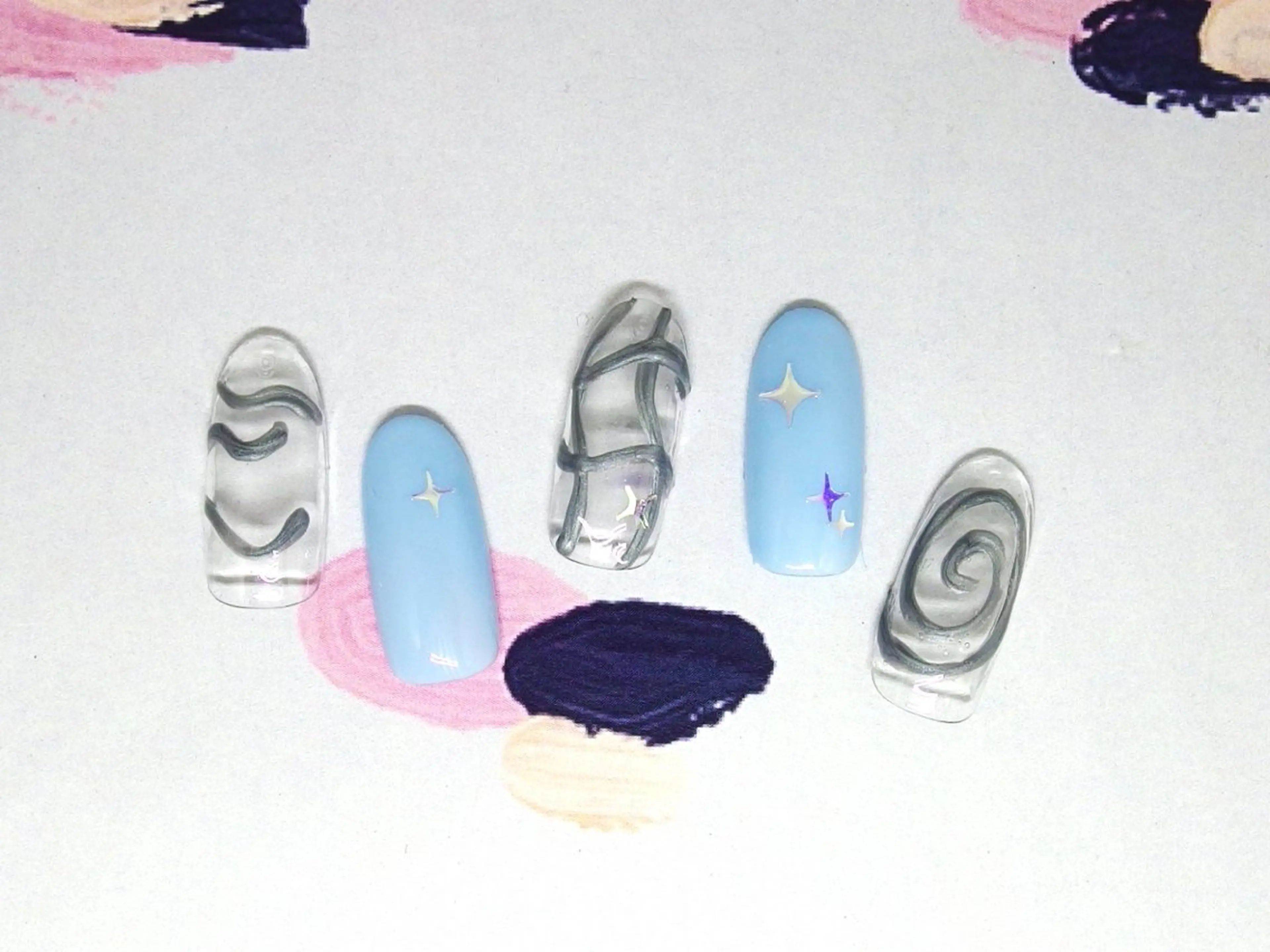 ネイル 持ち込み ハンドネイル ティーエヌ 金山駅東口店のネイルデザイン