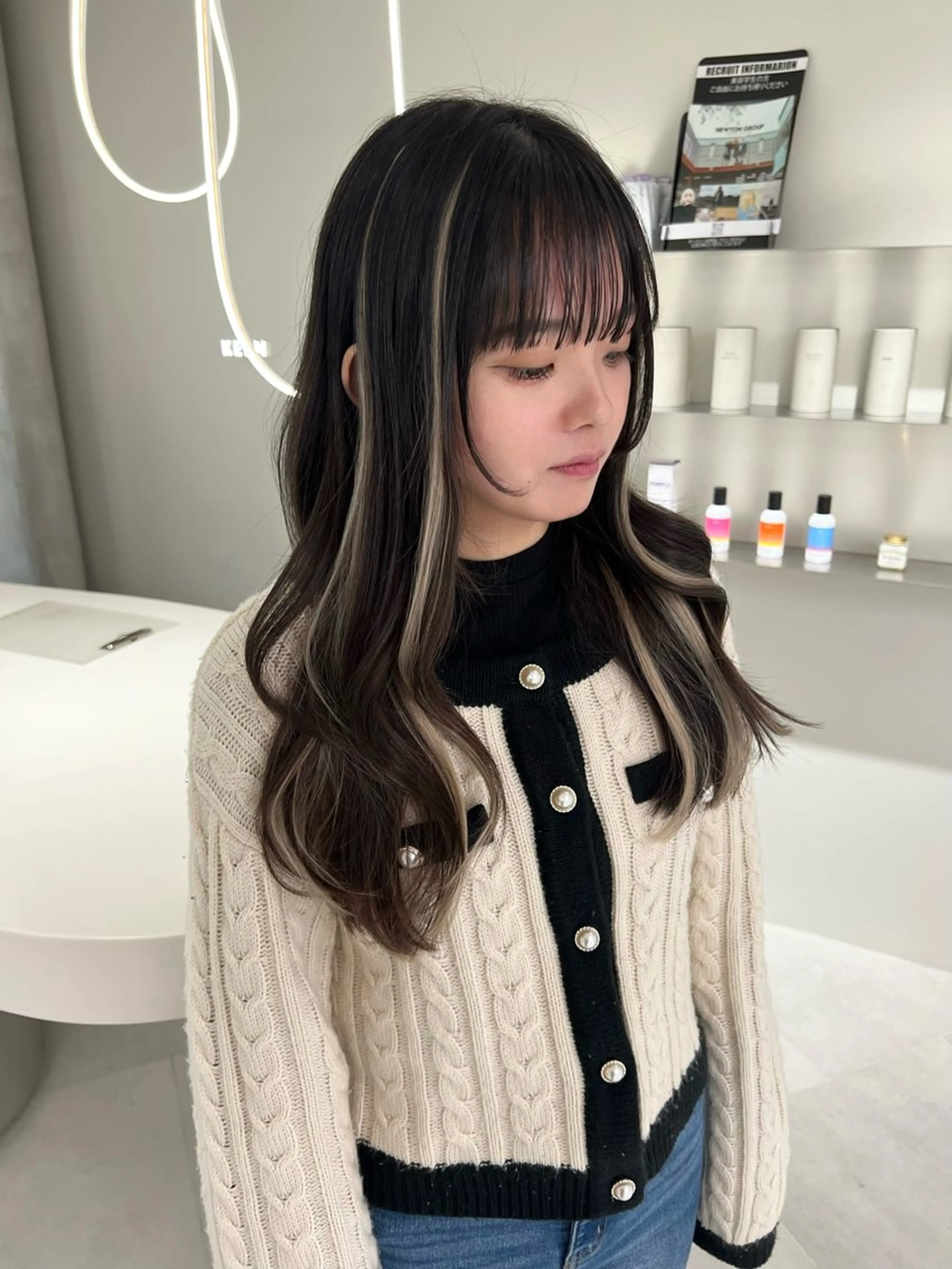 【ポイントエクステ】人毛100%シールエクステ🎀10本の写真