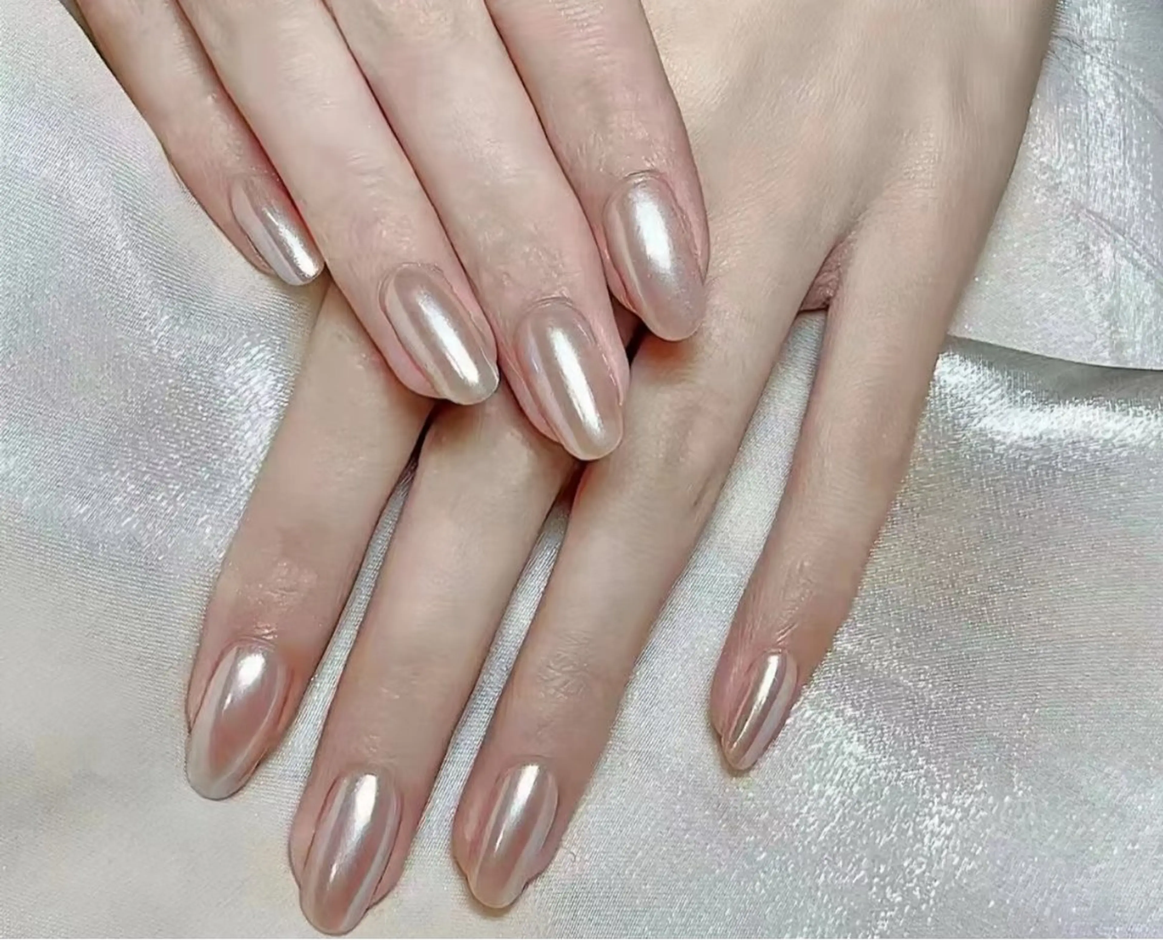 HANDミラーネイル＋ハンドケア付き/フット変更🉑の写真