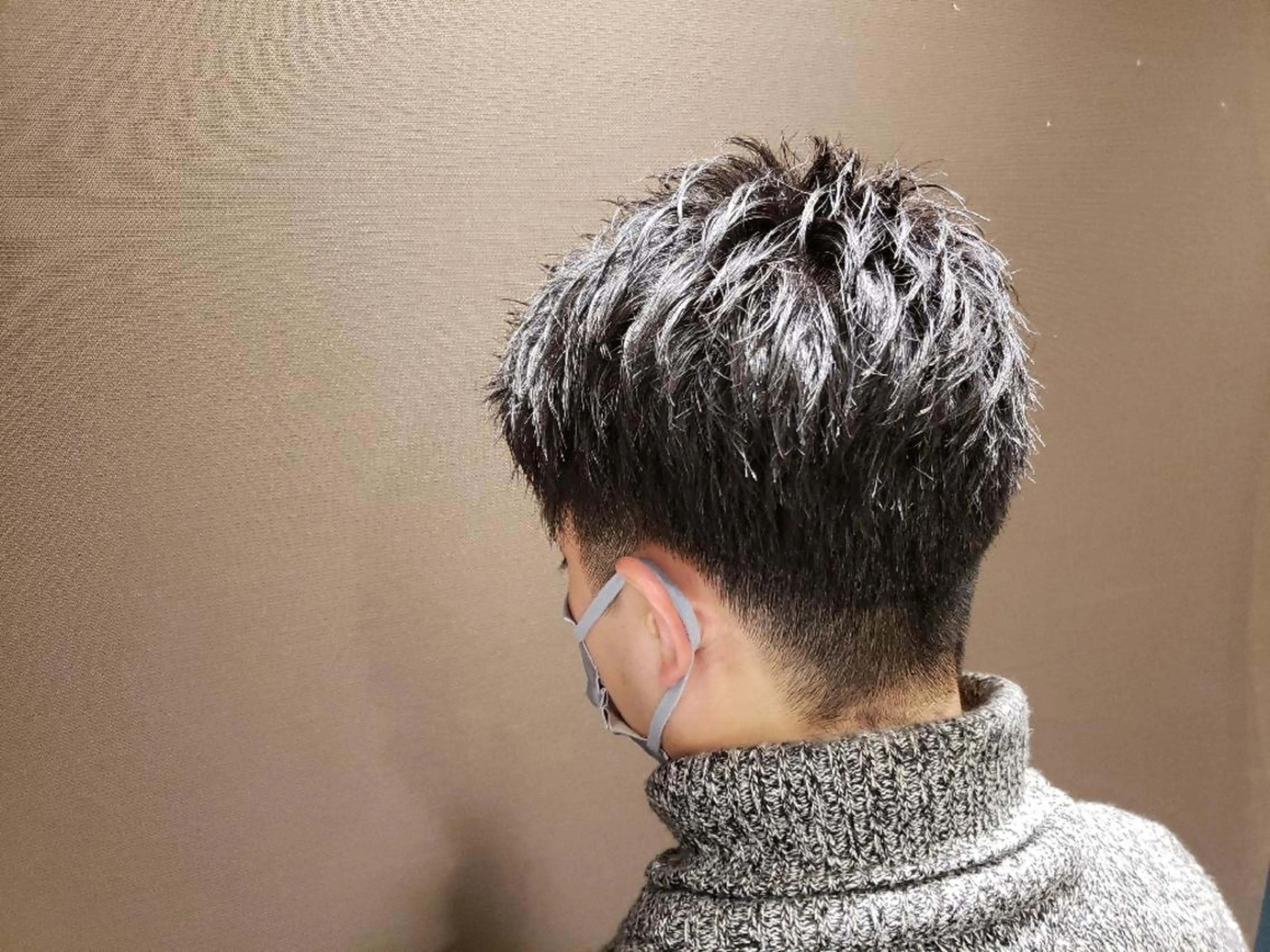 ショート メンズ ビジネス barber shopのヘアスタイル