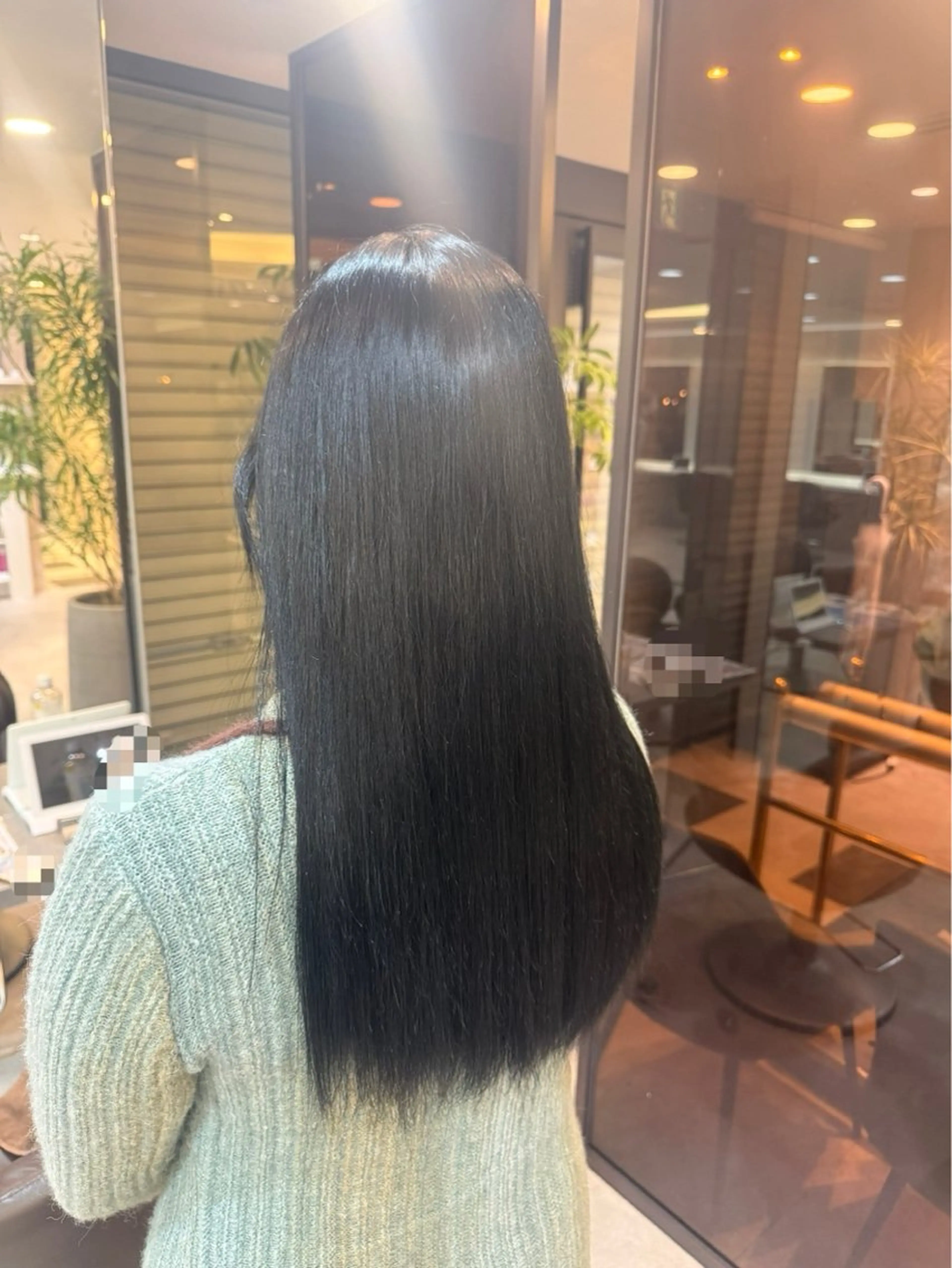 ロング カラー 守 瑞希のヘアスタイル