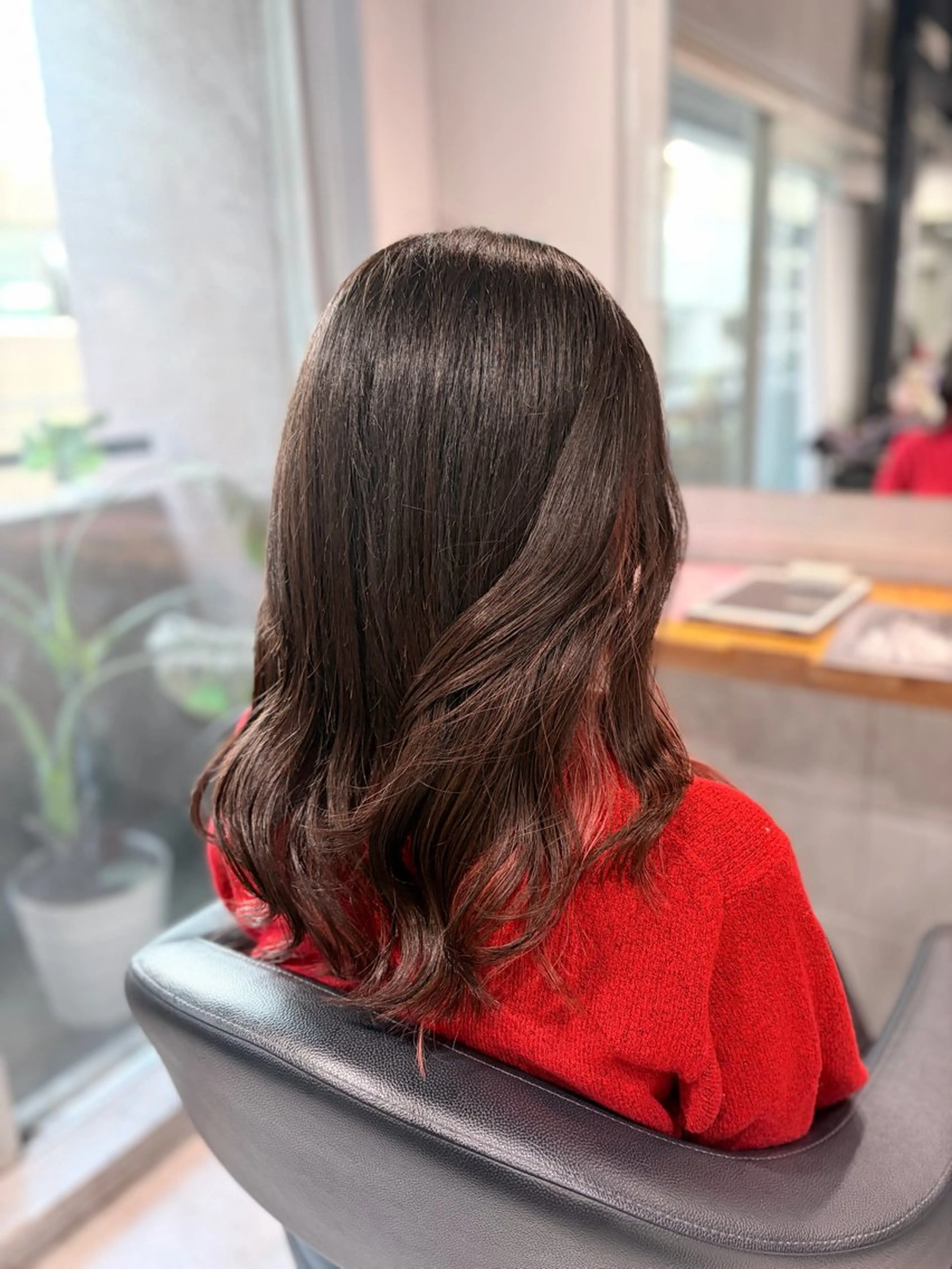 ロング カラー ヘアカラー トリートメント ✨透明感カラー✨ 艶髪🫧Yumaのヘアスタイル