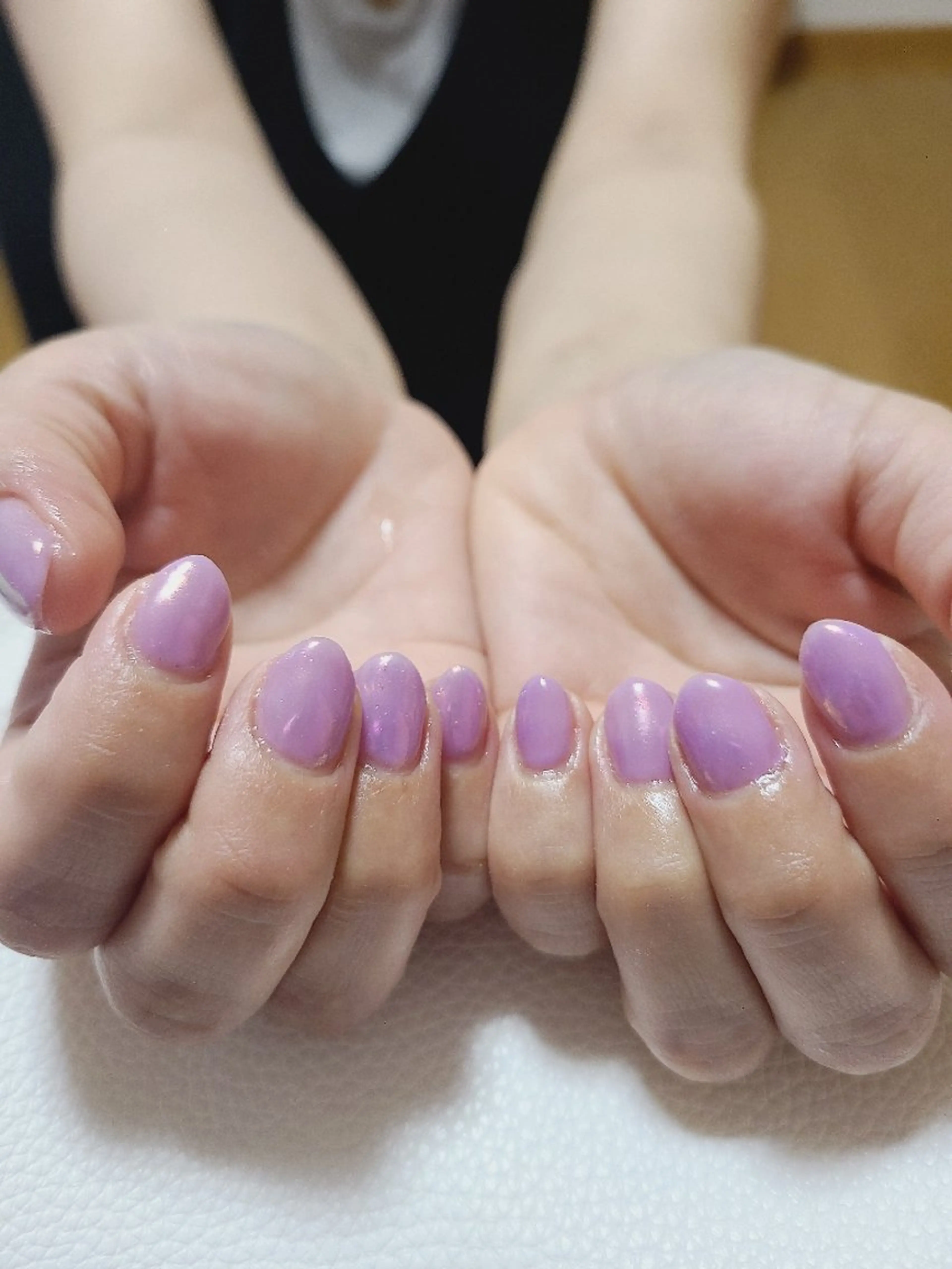 ネイル オーロラネイル ワンカラーネイル Nailroom3  古屋明美のネイルデザイン