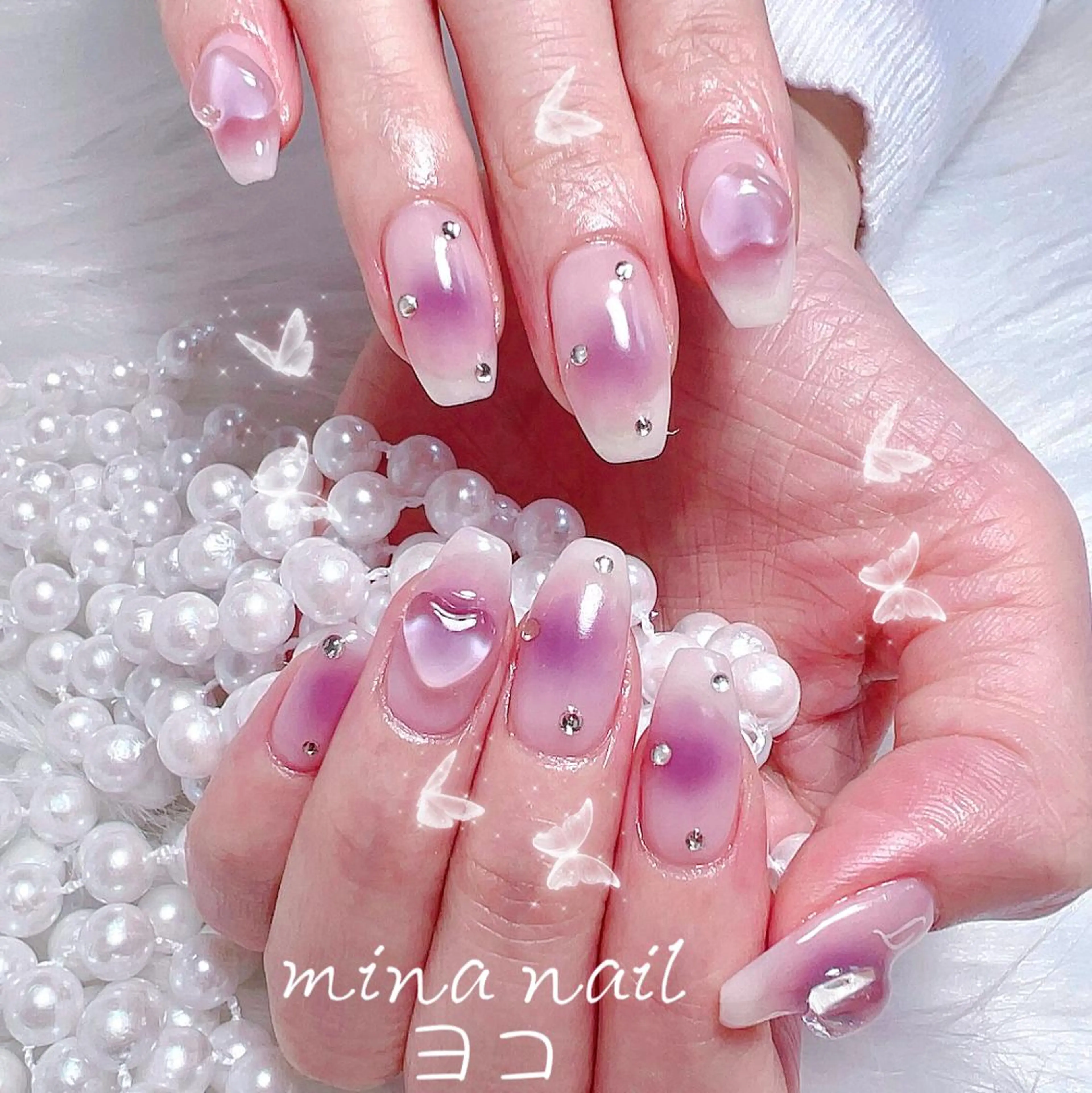 ネイル 🎀まゆ 🪽🐾のネイルデザイン