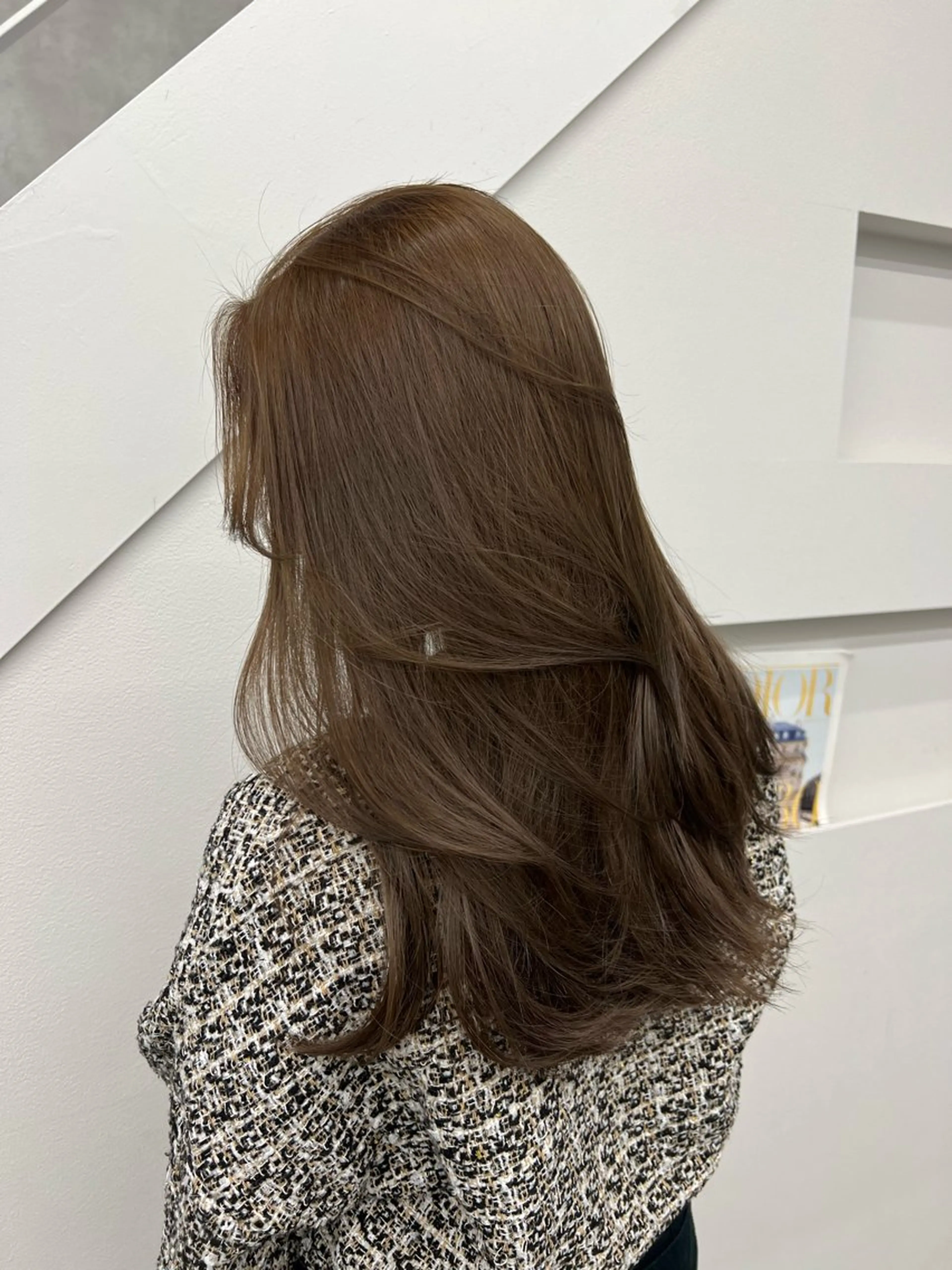 ロング 🚨メンズ曲がる 縮毛矯正りおん🚨のヘアスタイル