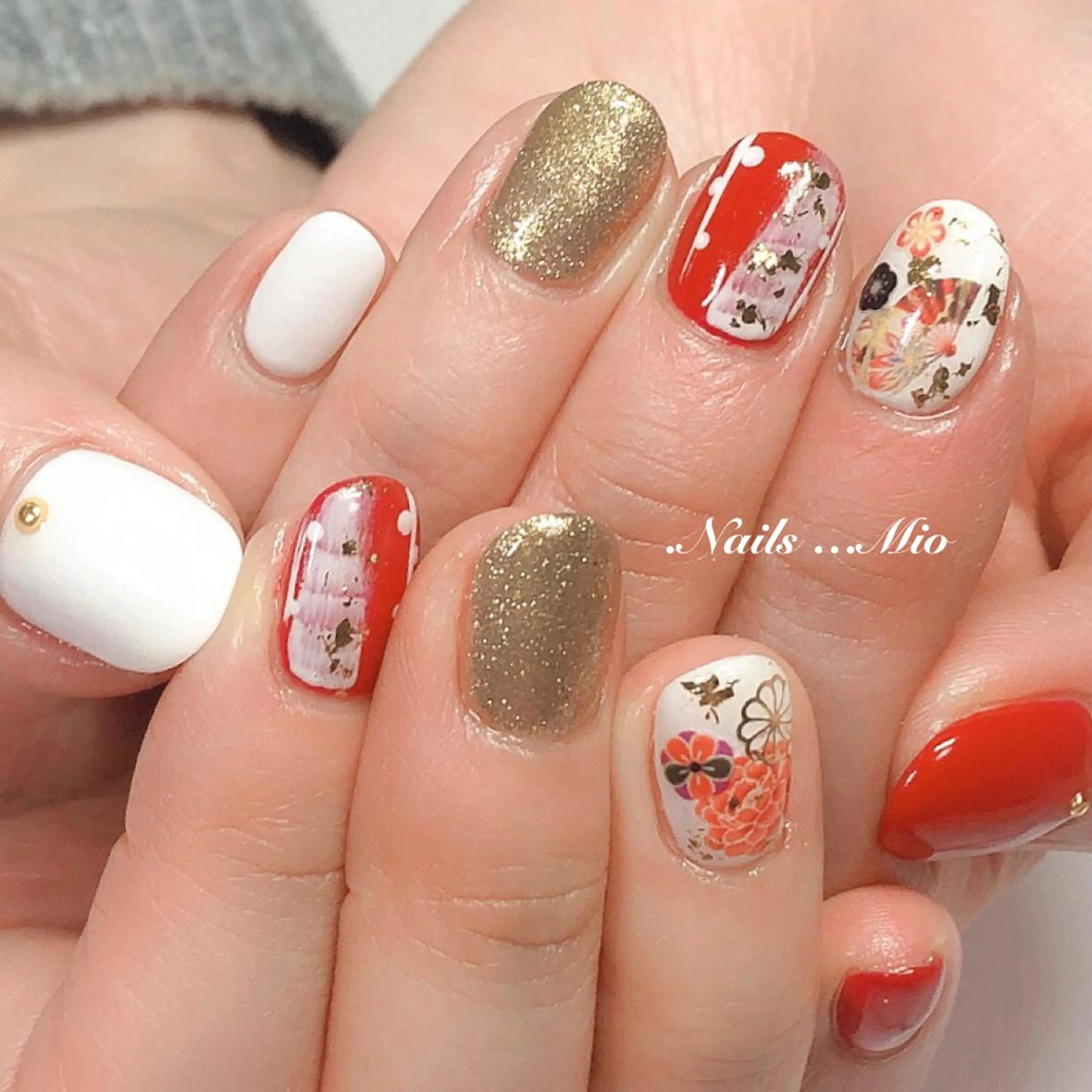 ネイル .Nails Mio 赤羽西ネイルサロンのネイルデザイン