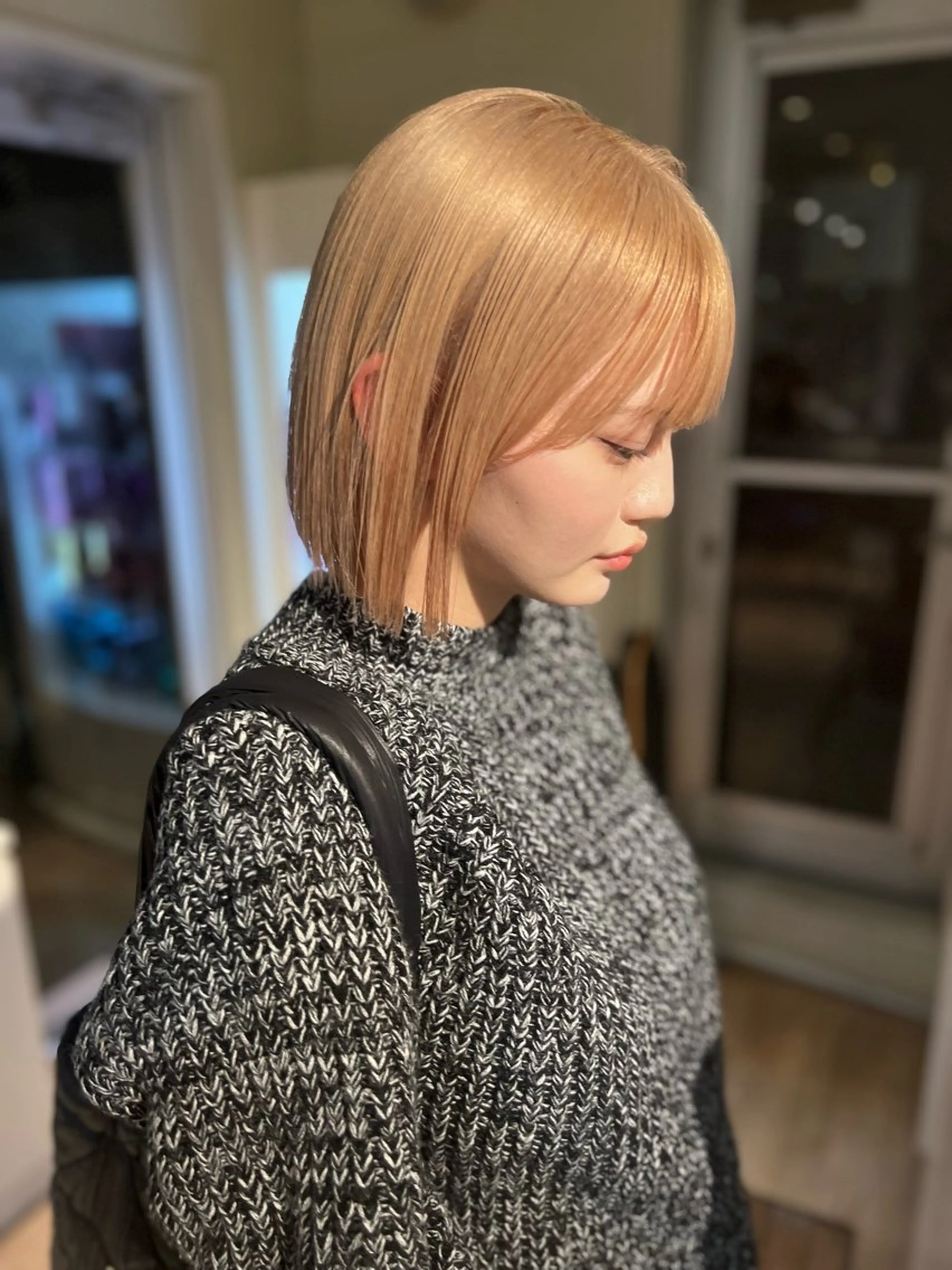 ショート ヘアカラー Kakui Yuikaのヘアスタイル