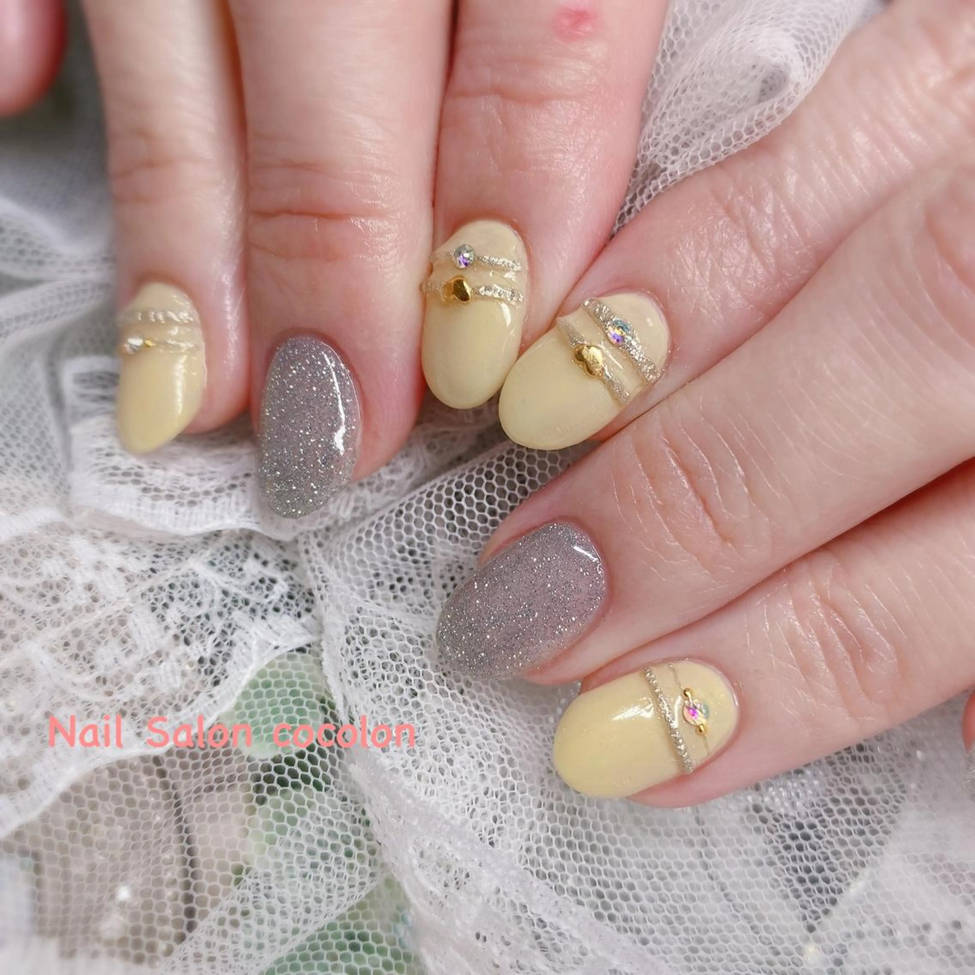 ネイル アートネイル ハンドネイル 柴崎 美幸のネイルデザイン