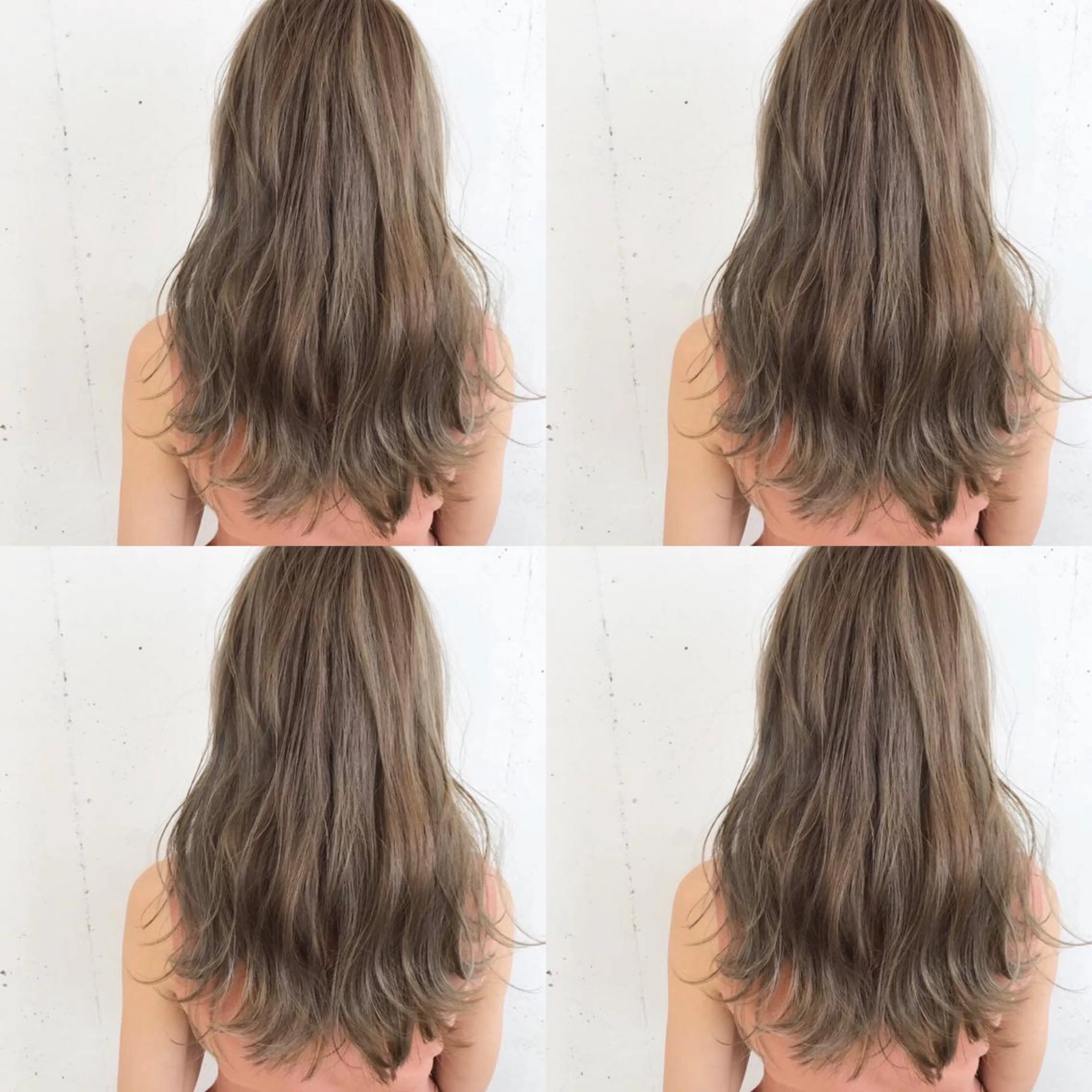 セミロング 韓国ヘア 山本勝志のヘアスタイル