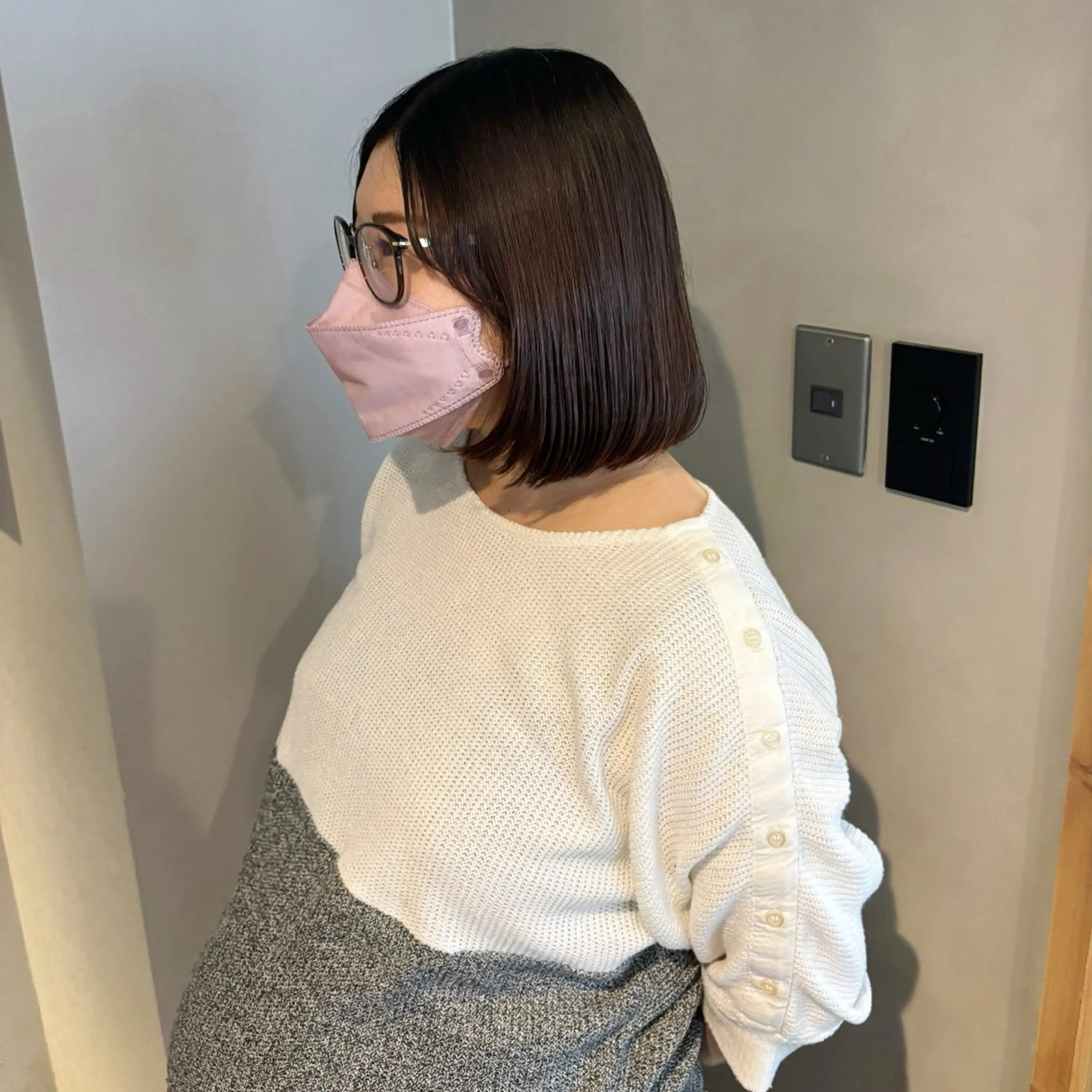 ミディアム カット 伊藤 愛里のヘアスタイル