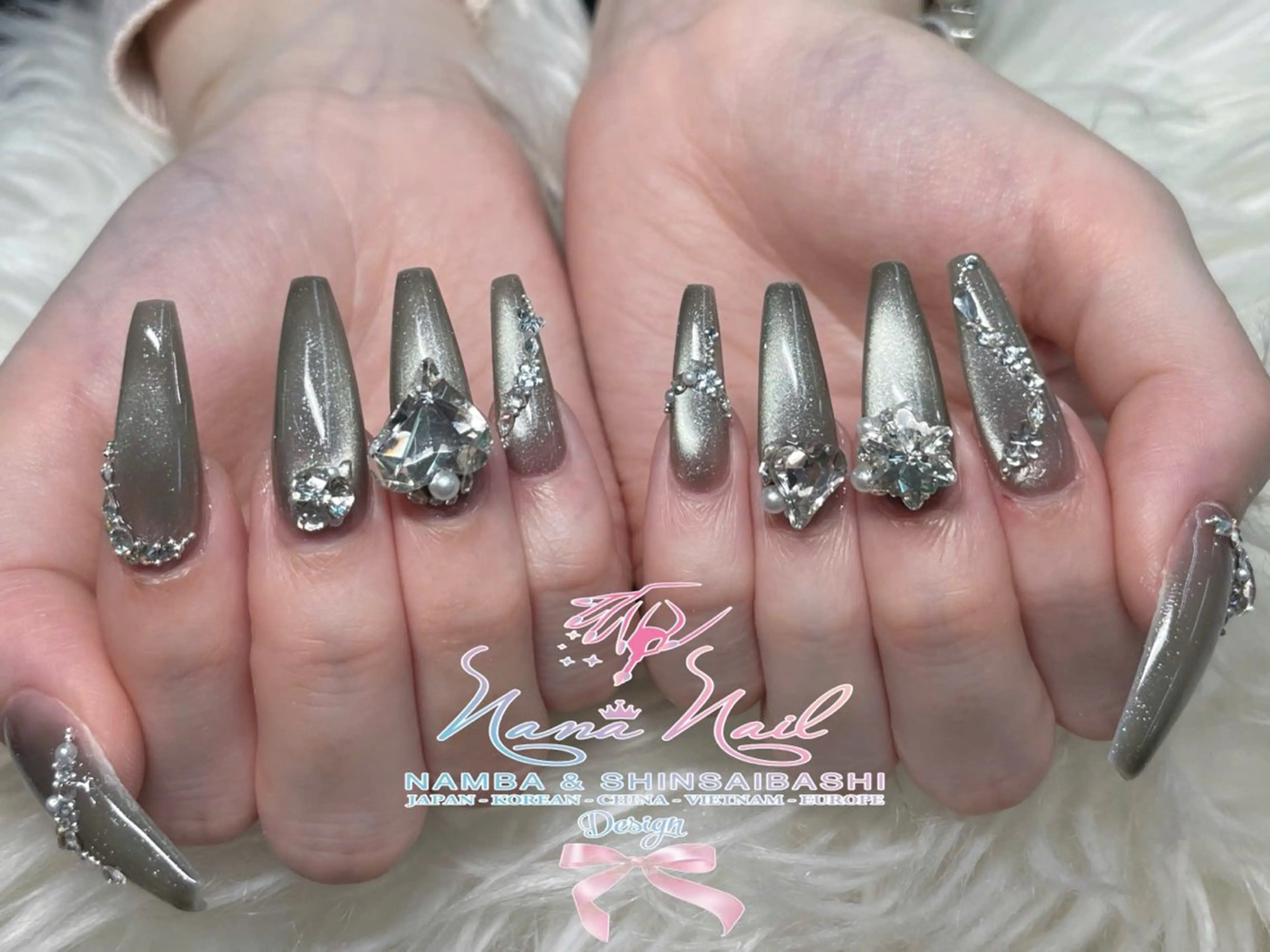 ネイル フットネイル ジェルネイル 持ち込み ネイルチップ ハンドネイル リナネイル 長堀橋店／東心斎橋店のネイルデザイン