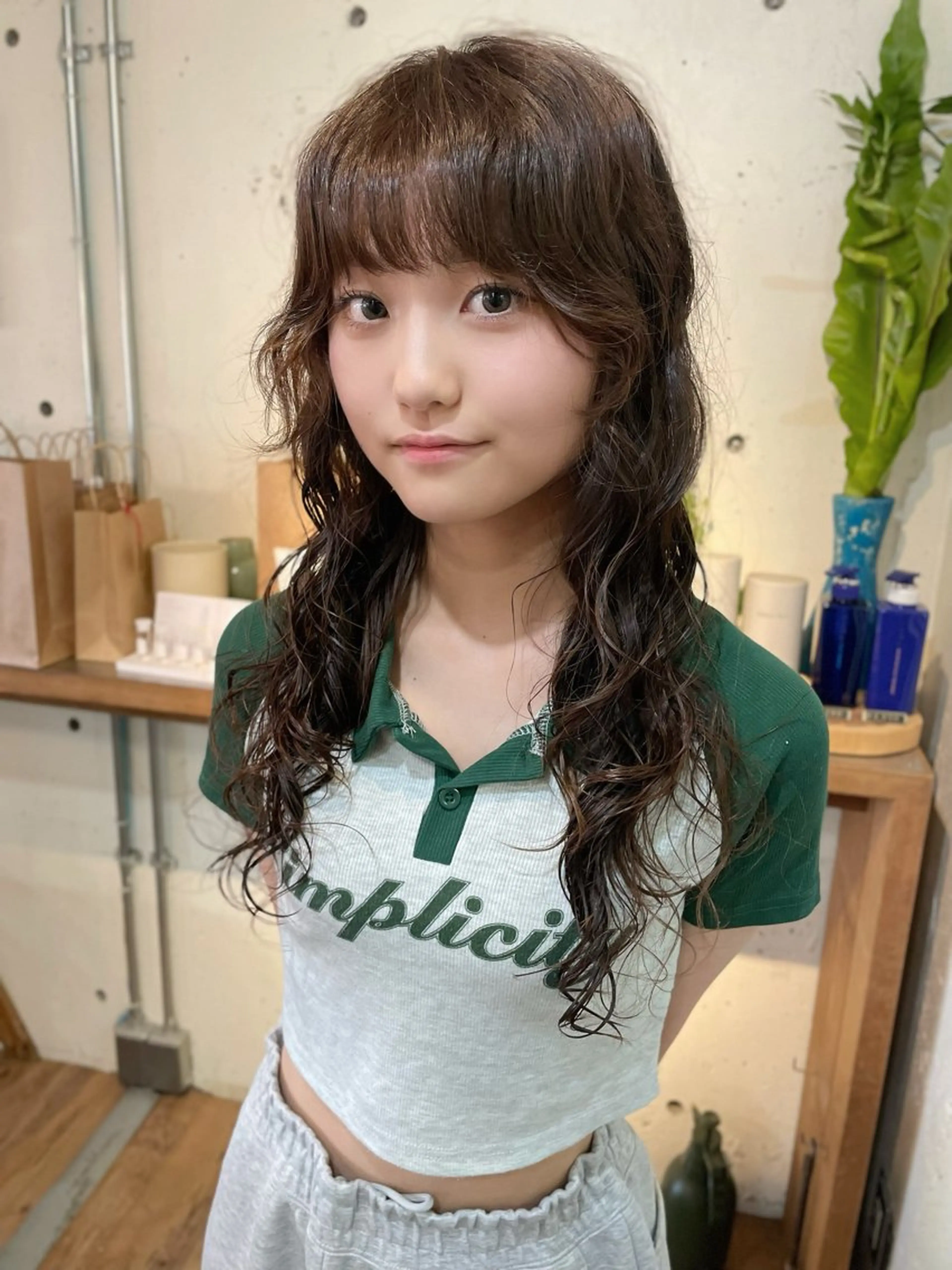 ロング パーマ YUKI 新宿カット パーマ/カラーのヘアスタイル