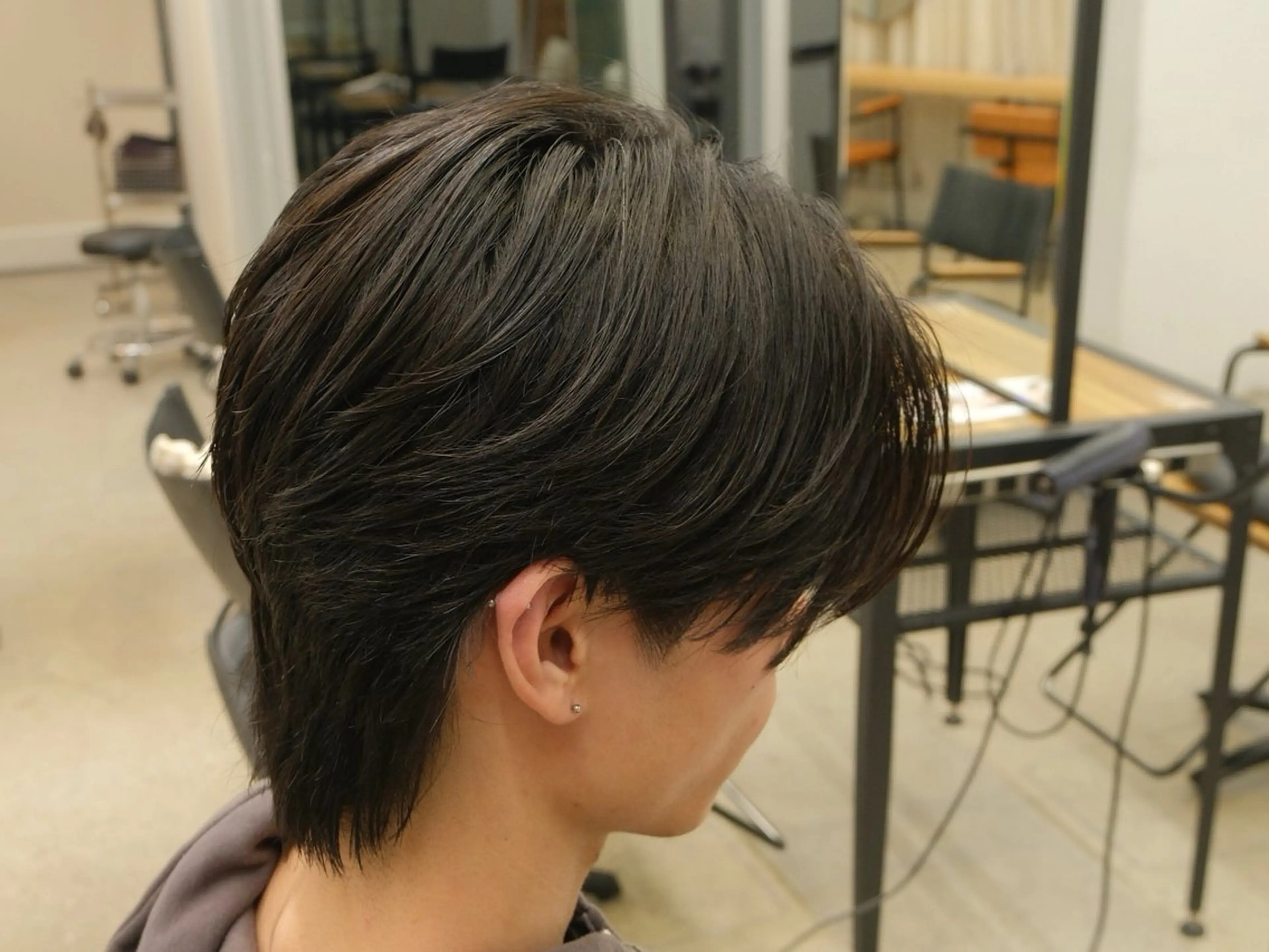 パーマ メンズ カット パーマ シャドウパーマ No.1うえちりくのヘアスタイル