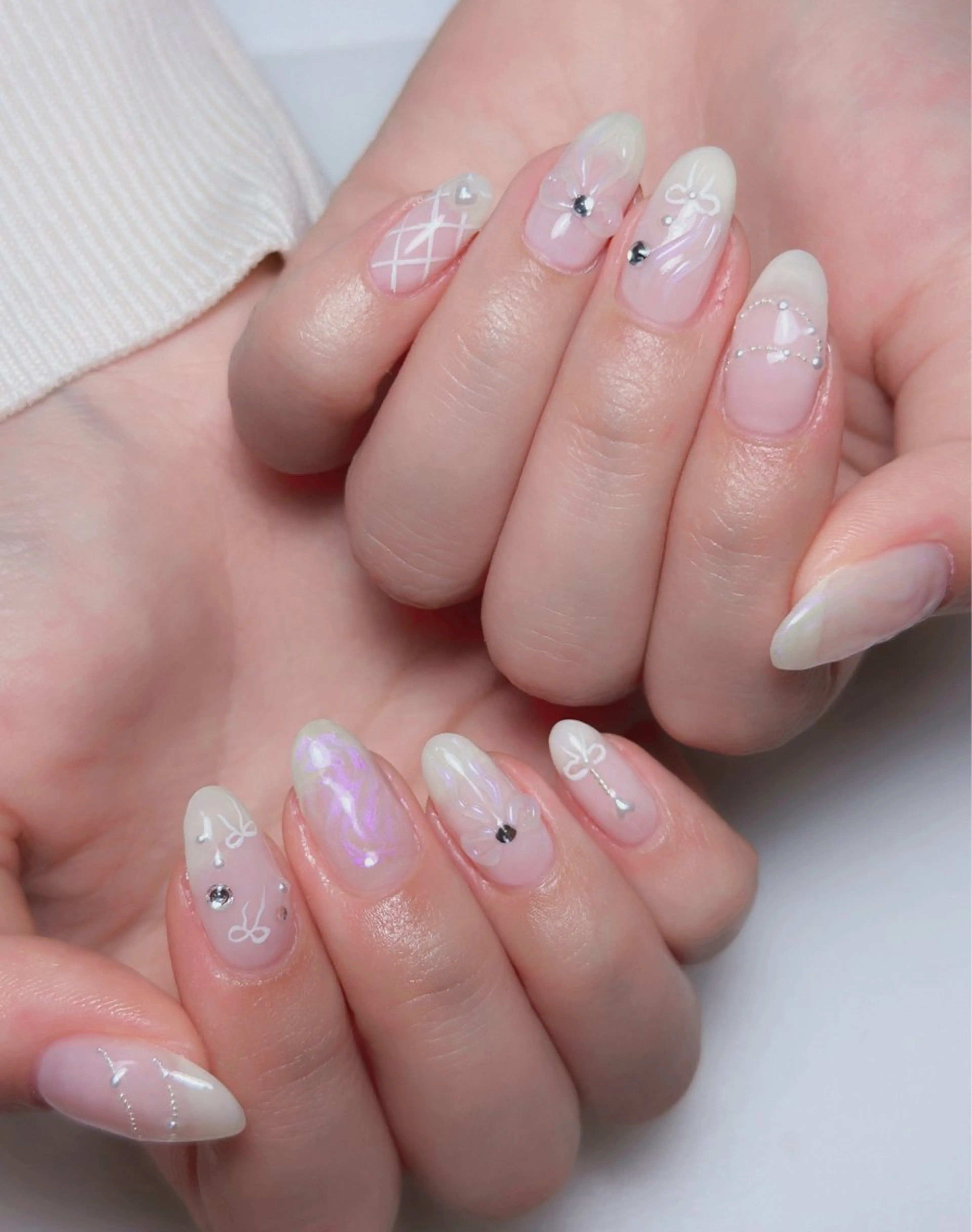 ネイル ハンドネイル 👍thumbs up nail👍のネイルデザイン