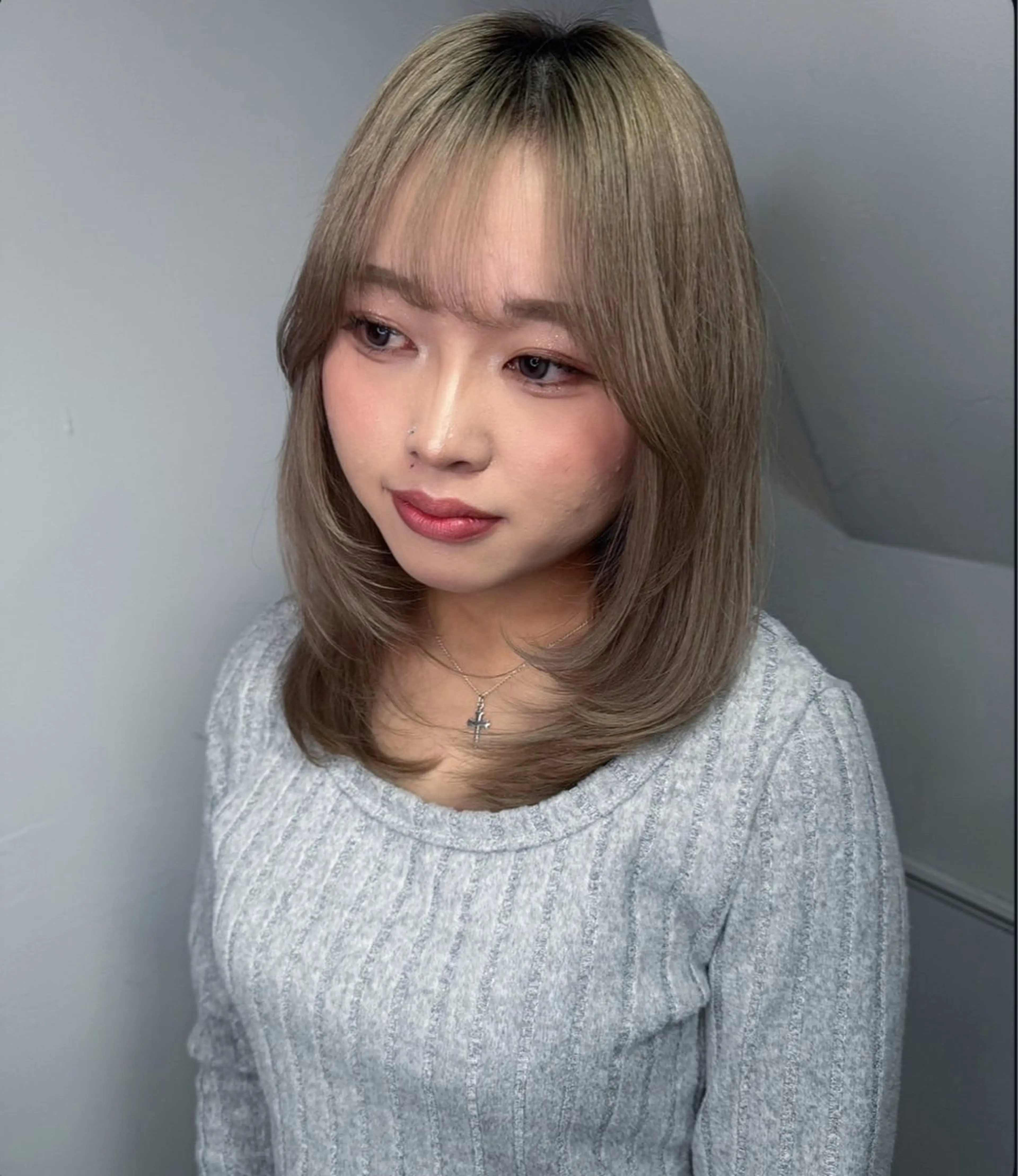 カラー 心斎橋/レイヤー/艶 カラー/Haruhiのヘアスタイル