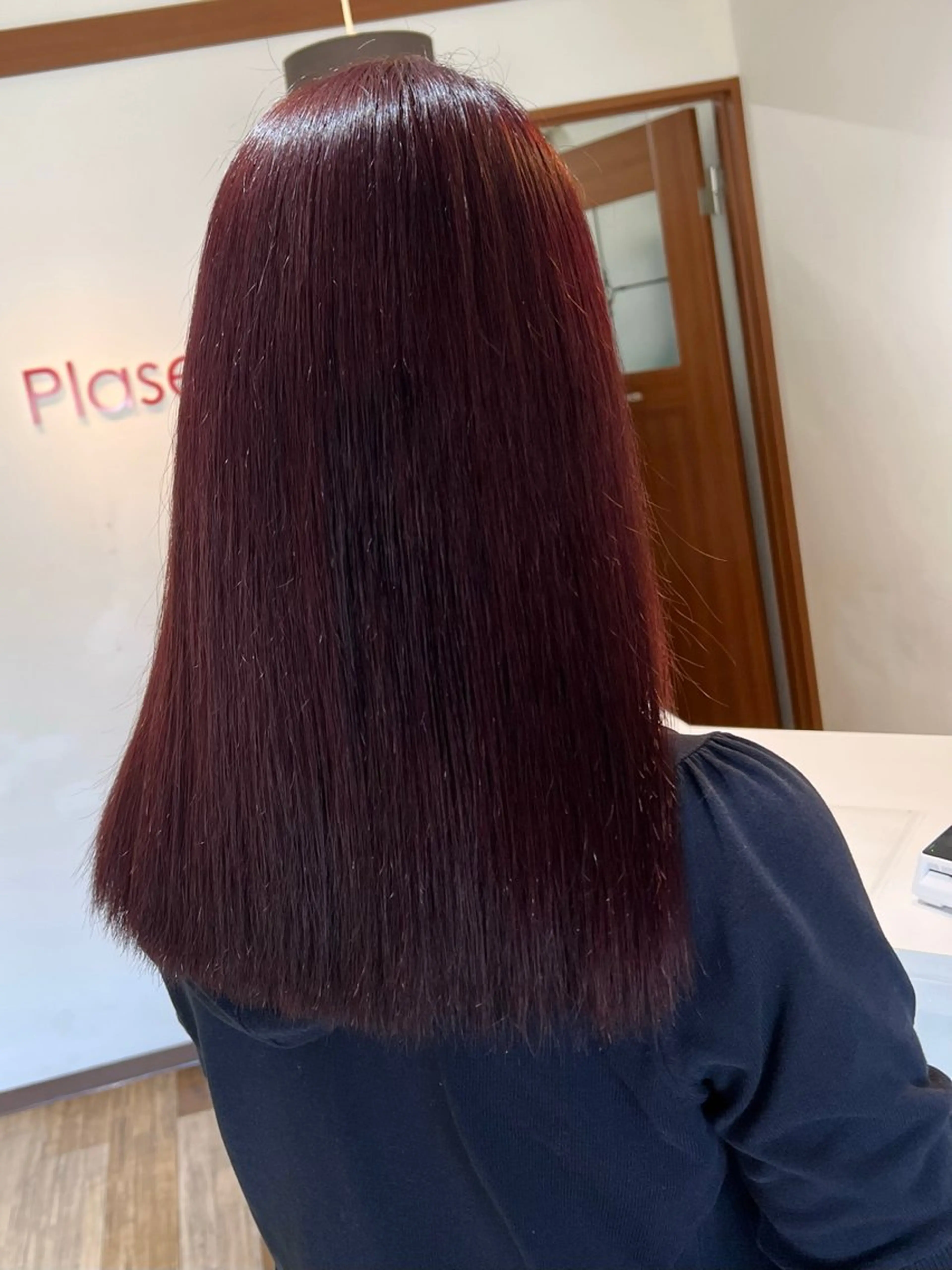 セミロング カット ヘアカラー トリートメント 透明感カラー🕊️✨ Mayu🦮🩶のヘアスタイル