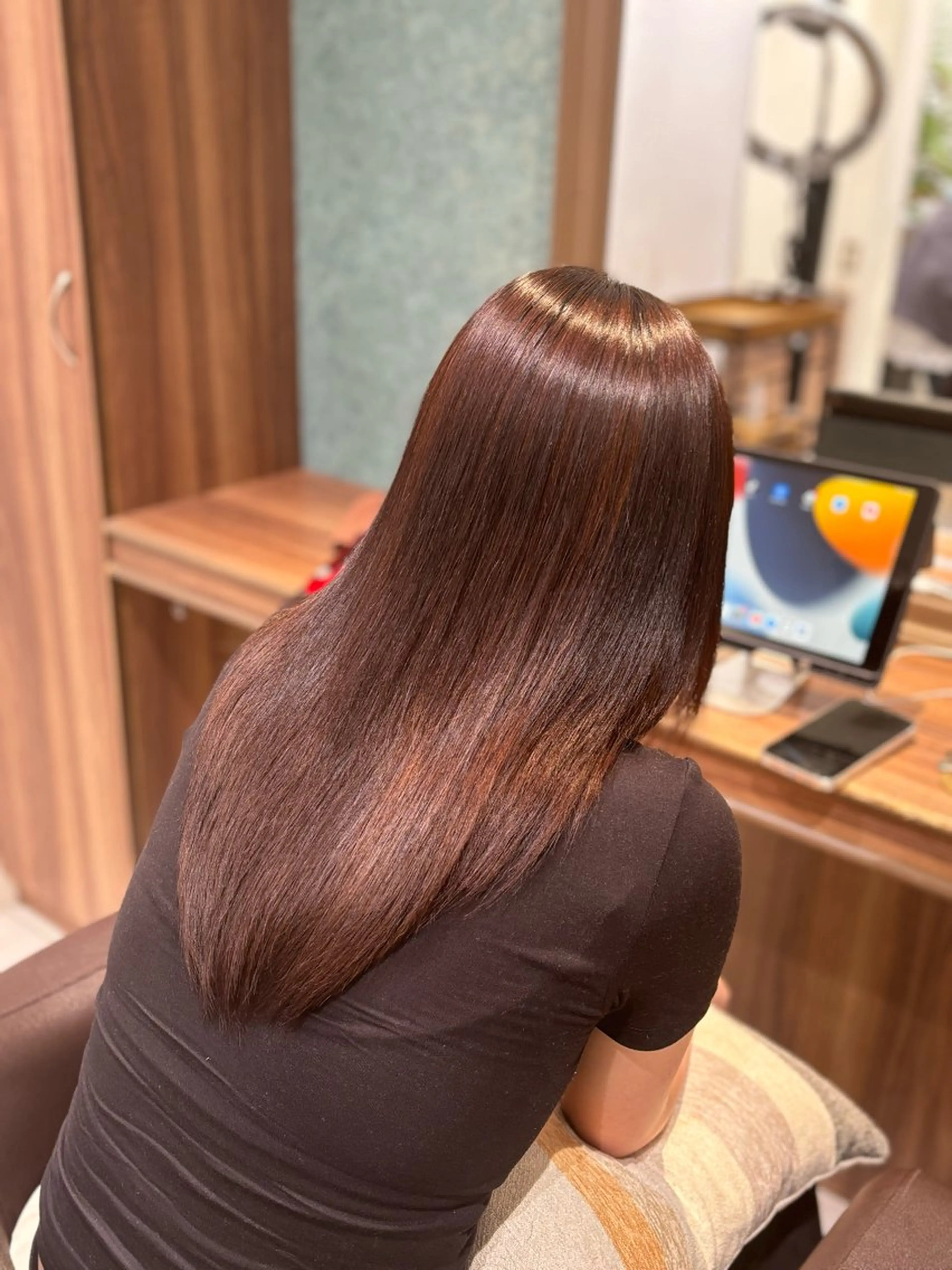 ロング パーマ ゆるふわパーマ🌸/ ハイトーン/あゆみのヘアスタイル